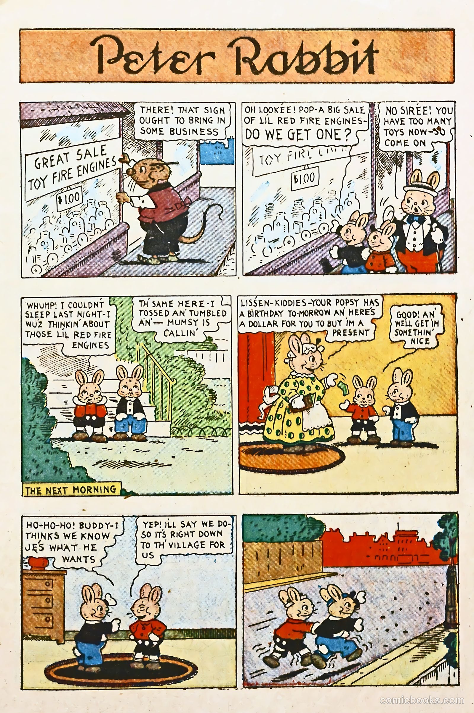 Peter Rabbit #1 (1922) — page 9 of 36