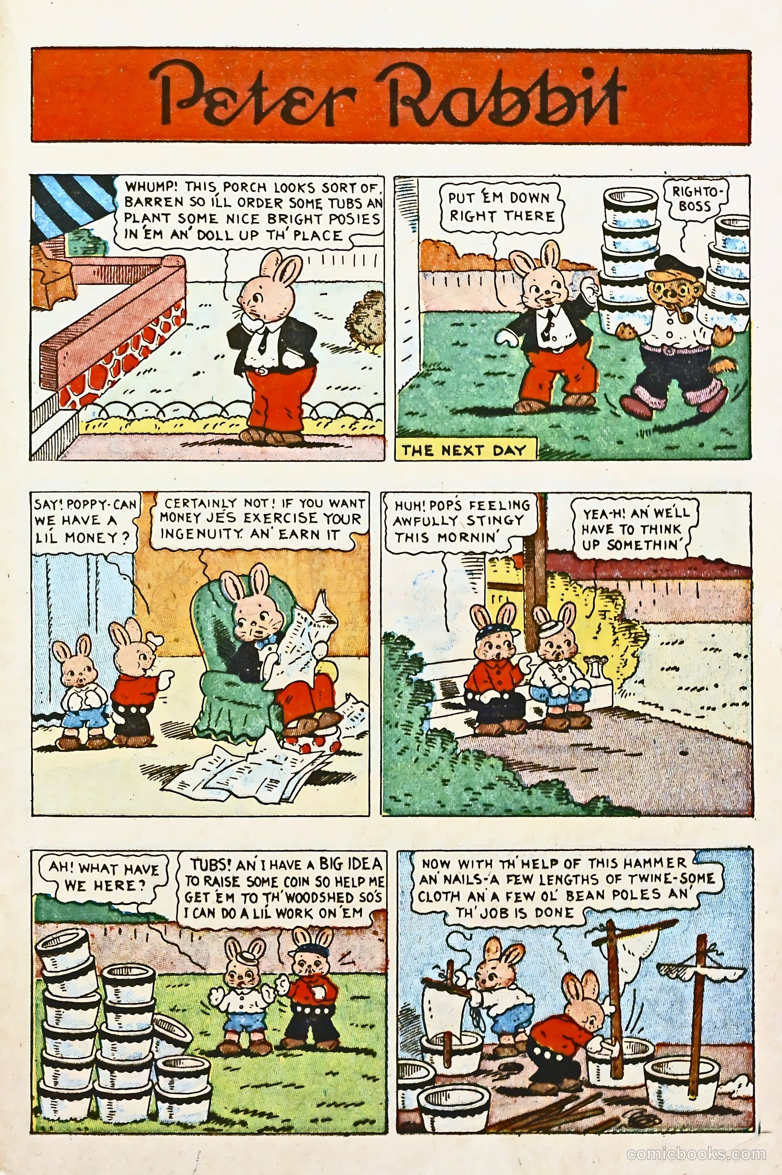 Peter Rabbit #1 (1922) — page 21 of 36