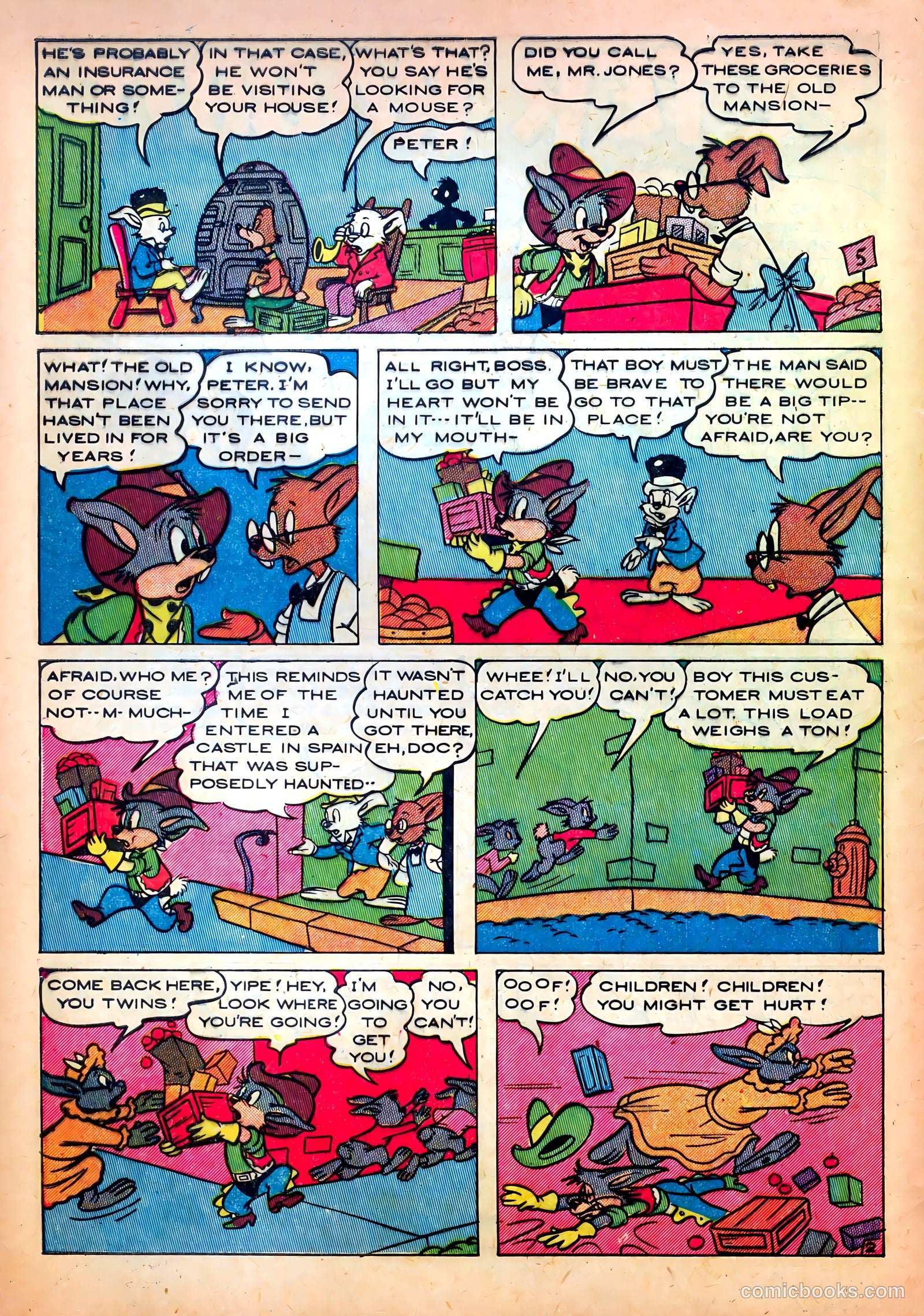 Peter Rabbit #10 (1951) — page 4 of 36
