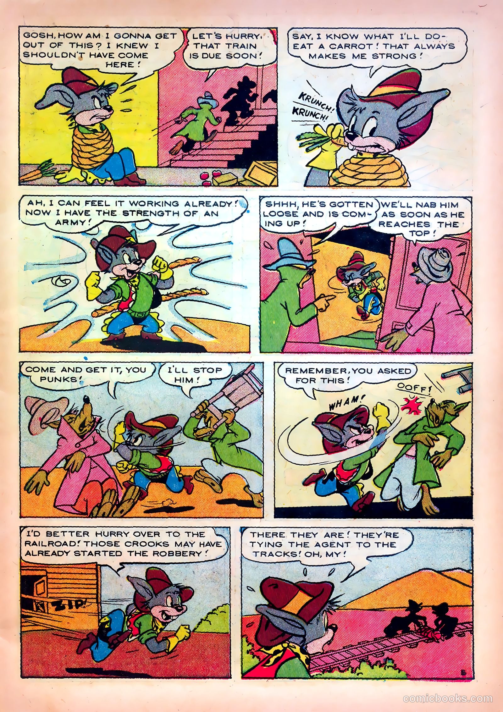 Peter Rabbit #10 (1951) — page 7 of 36