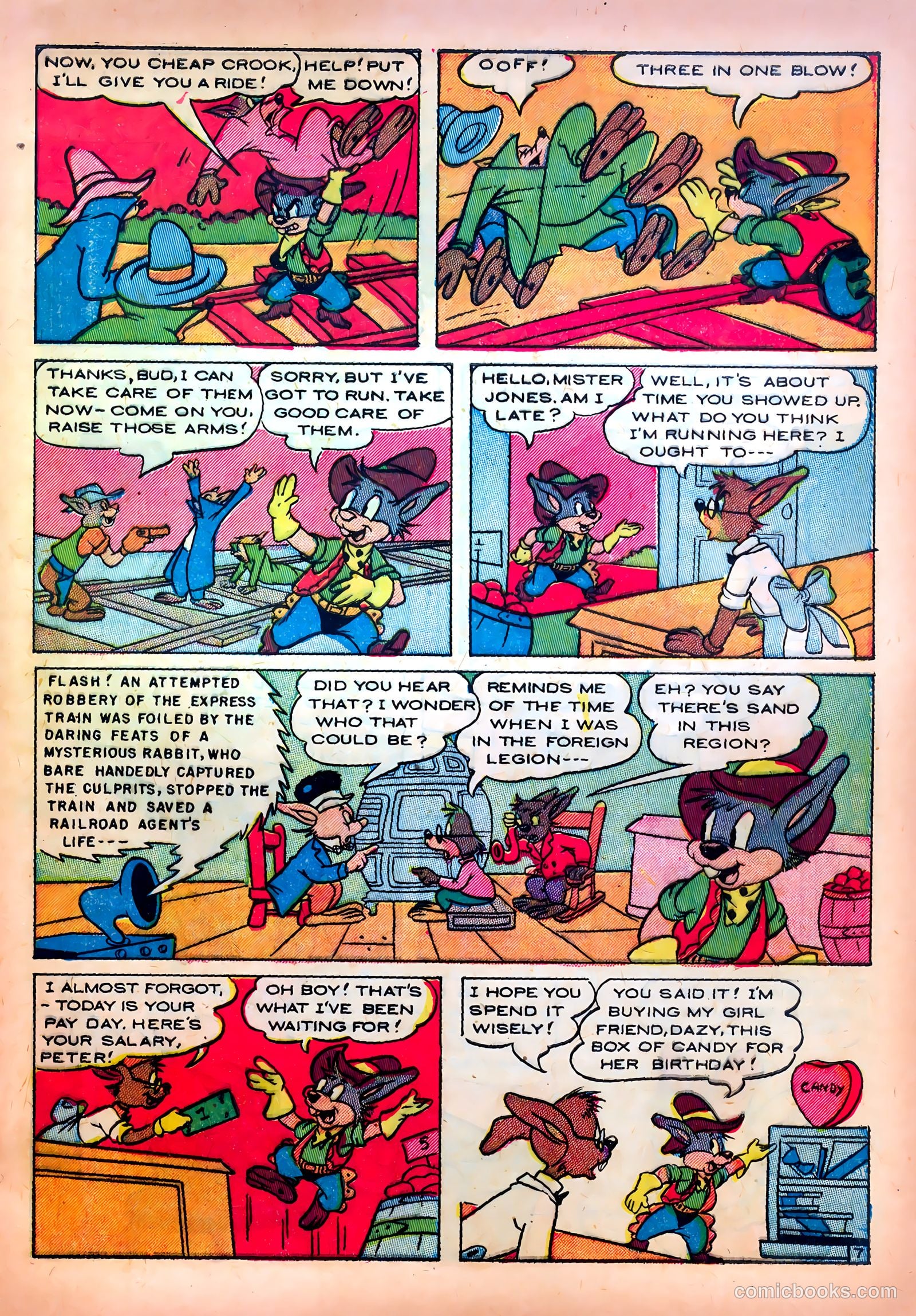 Peter Rabbit #10 (1951) — page 9 of 36