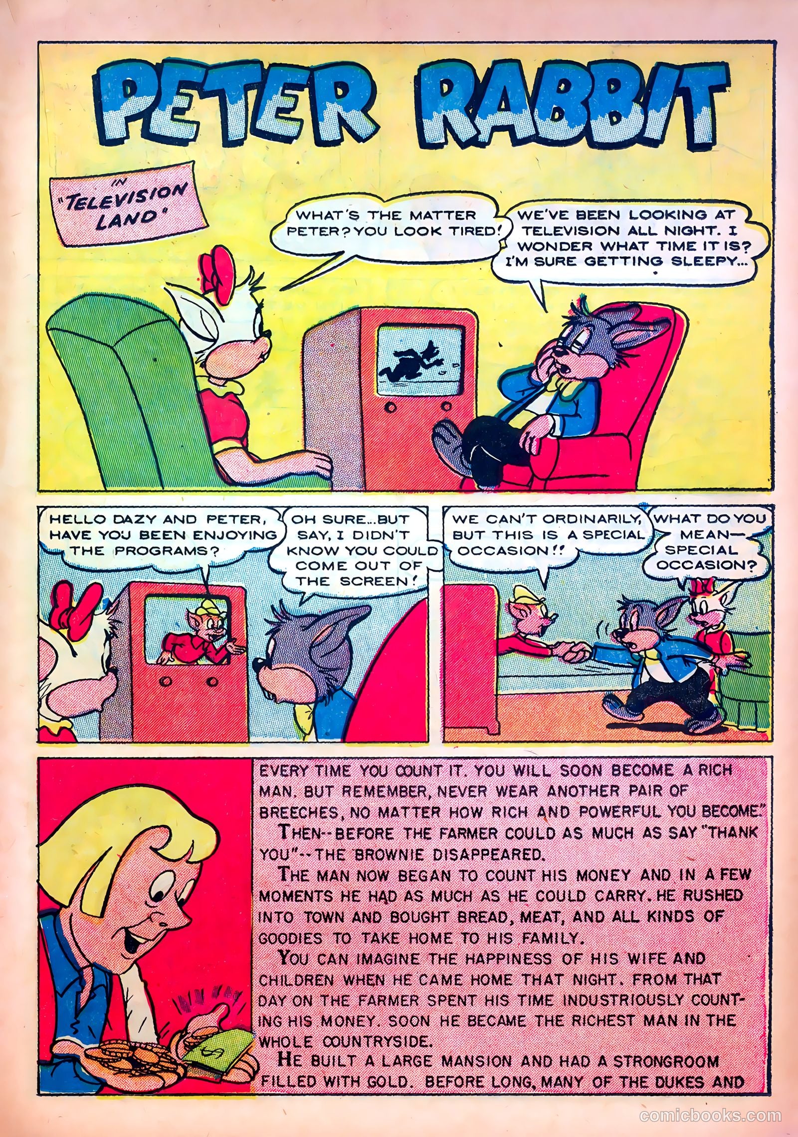 Peter Rabbit #10 (1951) — page 19 of 36