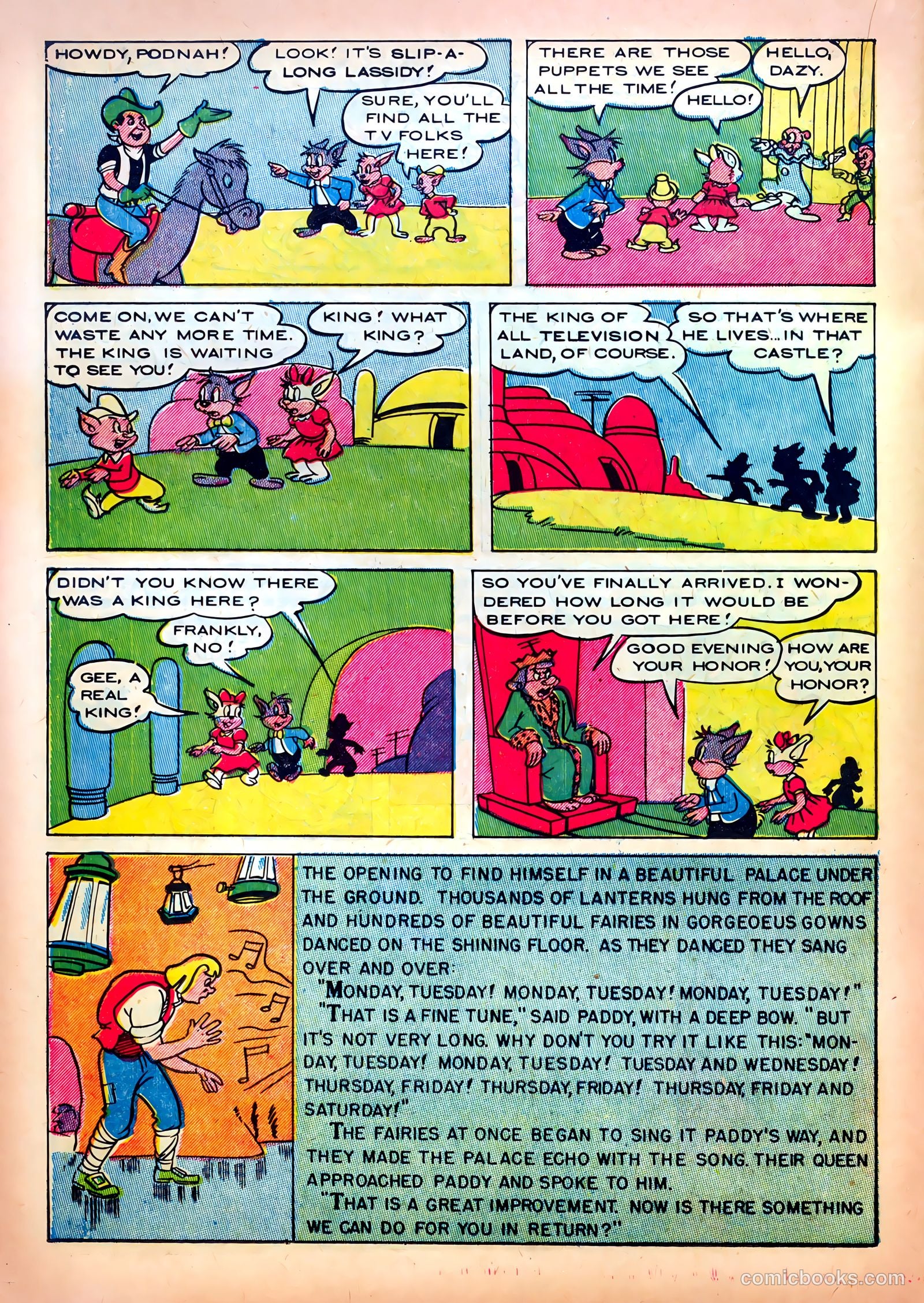 Peter Rabbit #10 (1951) — page 22 of 36