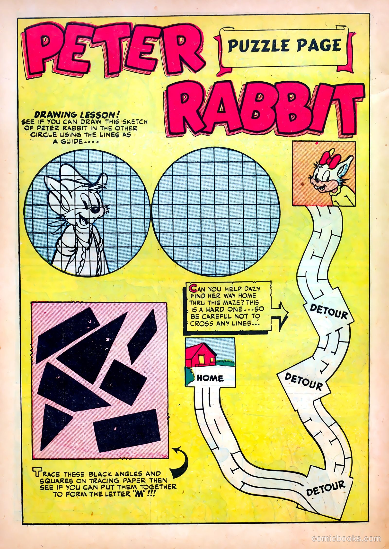 Peter Rabbit #10 (1951) — page 34 of 36