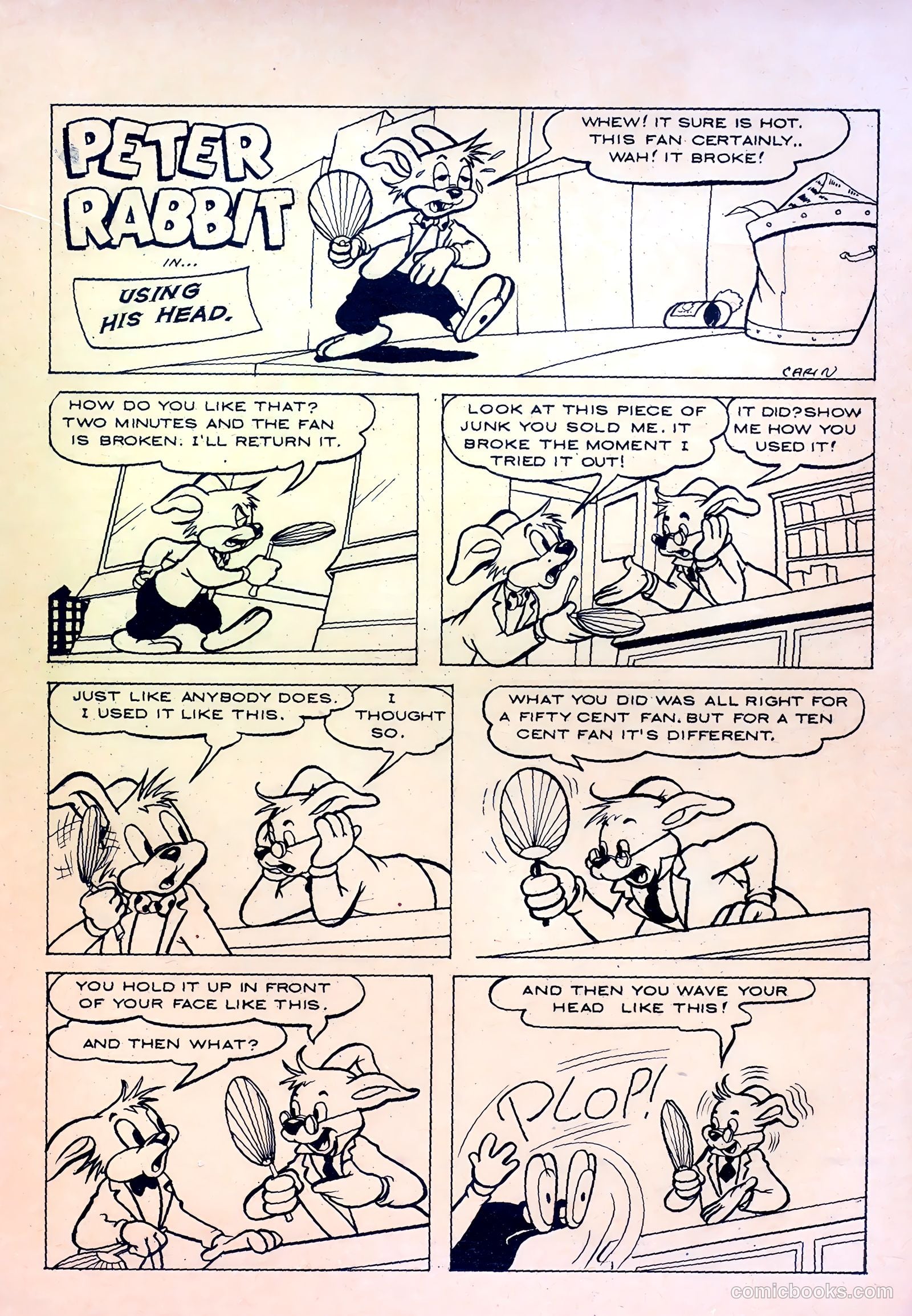 Peter Rabbit #10 (1951) — page 35 of 36