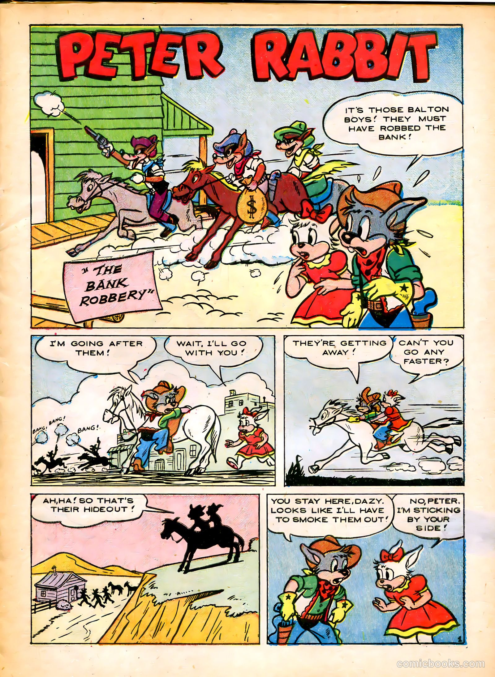 Peter Rabbit #11 (1951) — page 3 of 36
