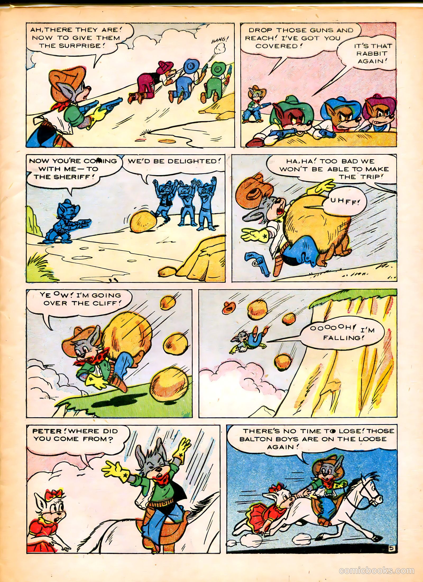 Peter Rabbit #11 (1951) — page 7 of 36