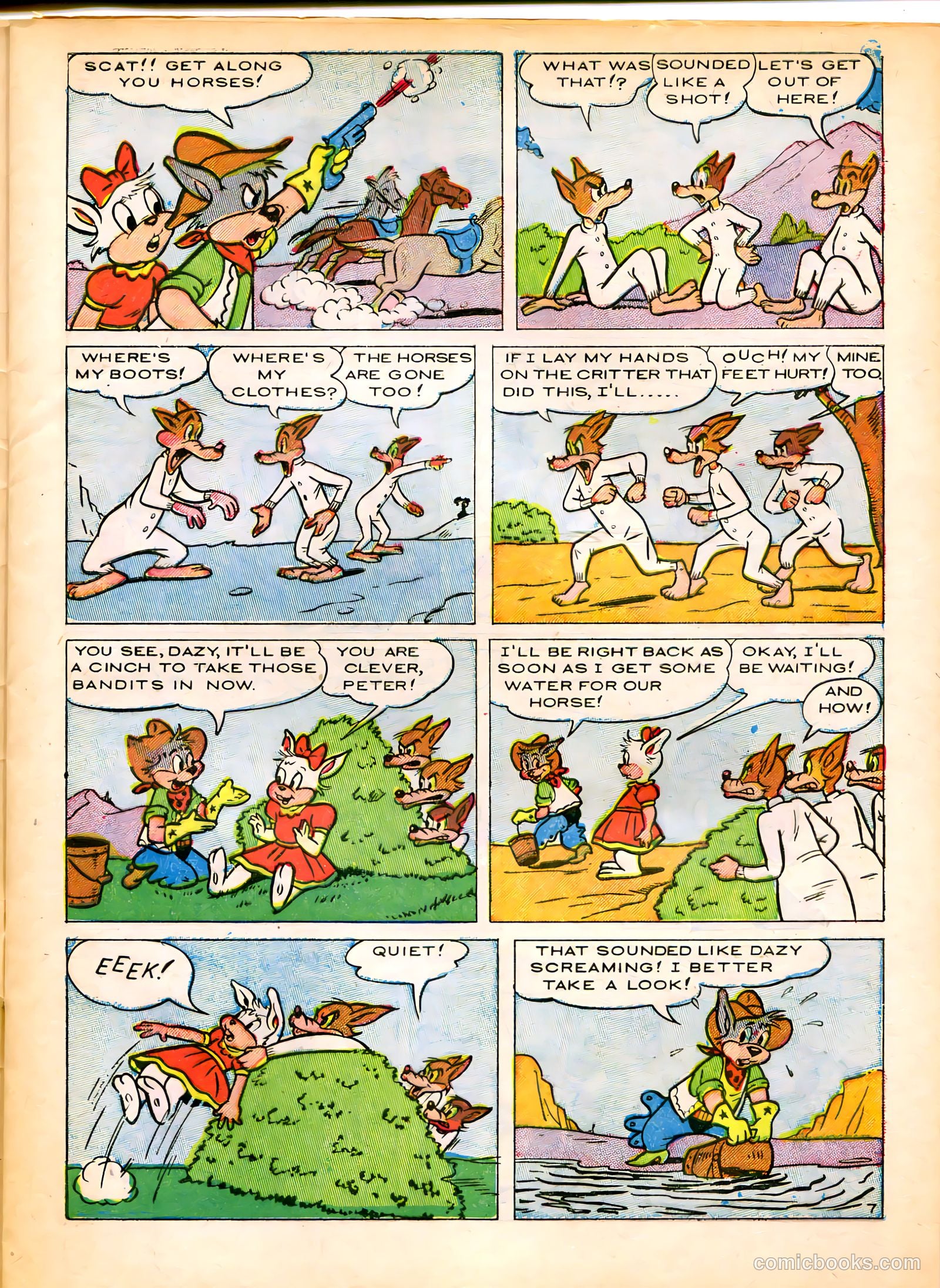 Peter Rabbit #11 (1951) — page 9 of 36