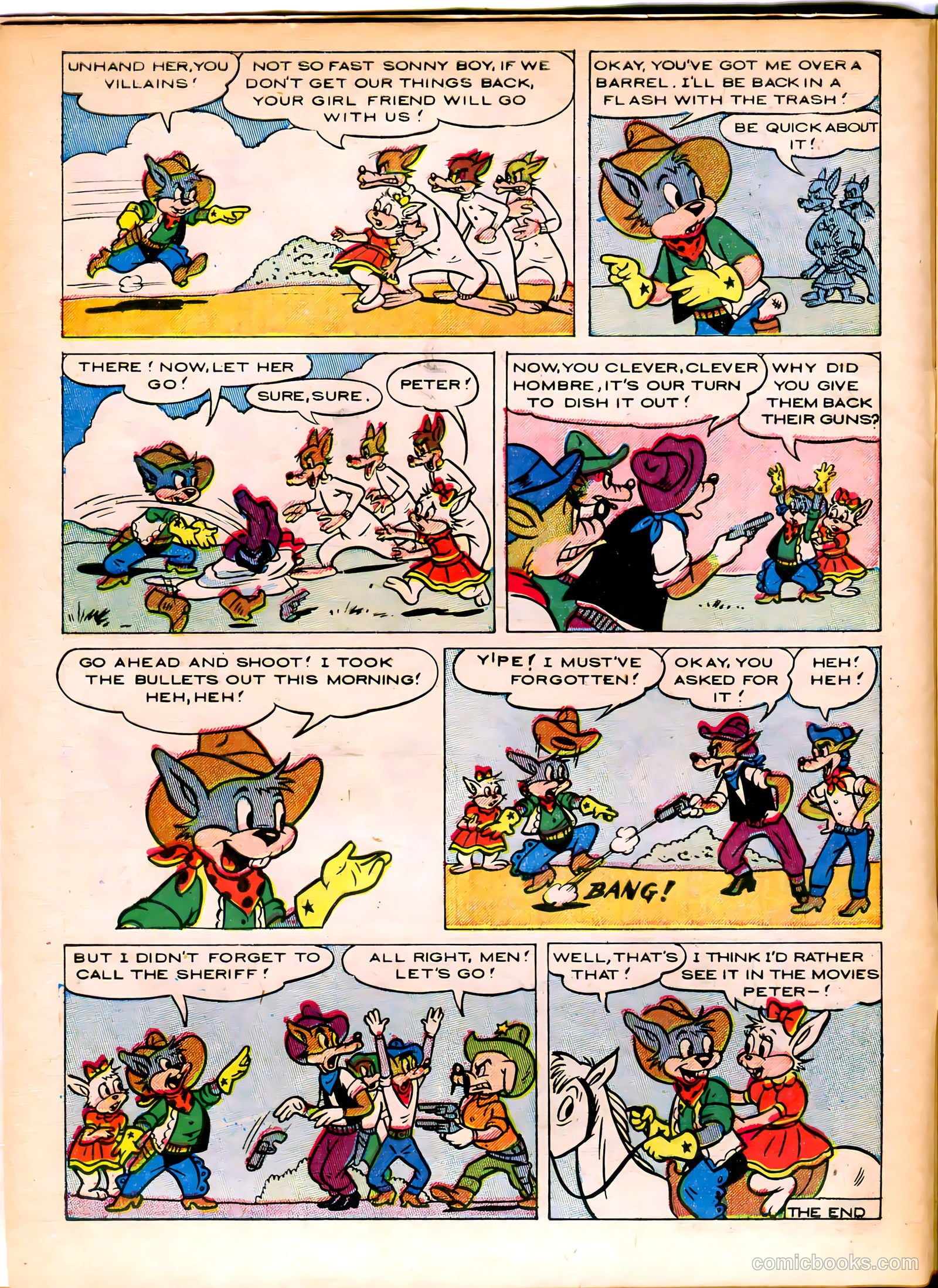 Peter Rabbit #11 (1951) — page 10 of 36