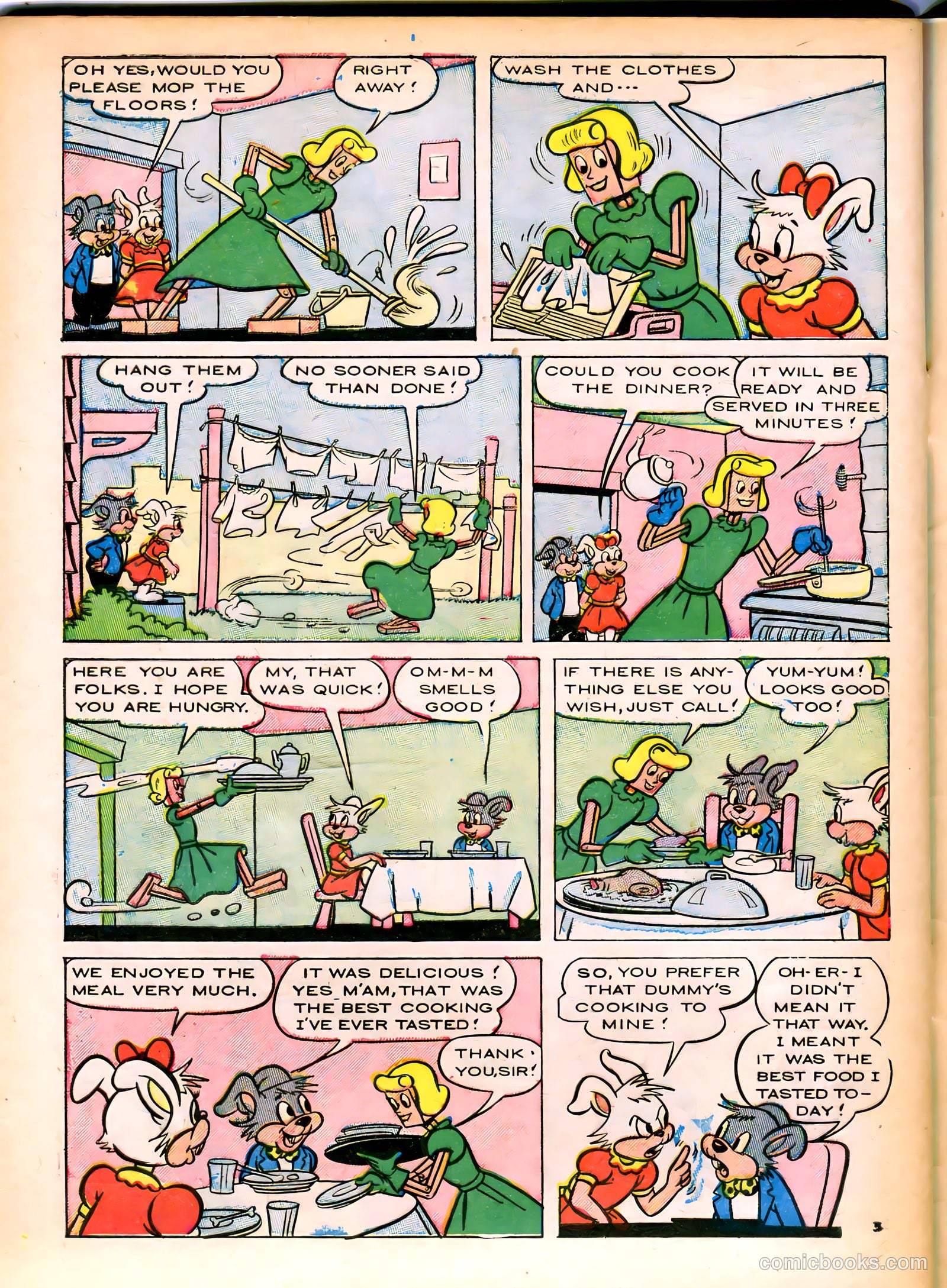 Peter Rabbit #11 (1951) — page 28 of 36