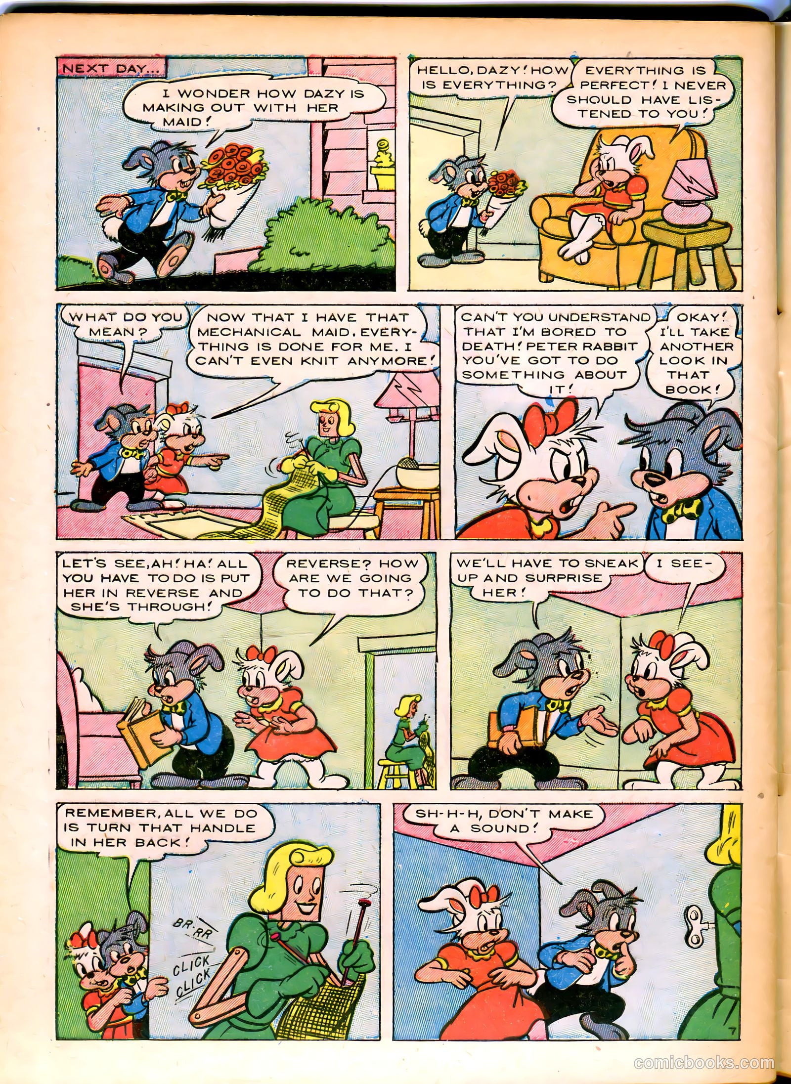 Peter Rabbit #11 (1951) — page 32 of 36