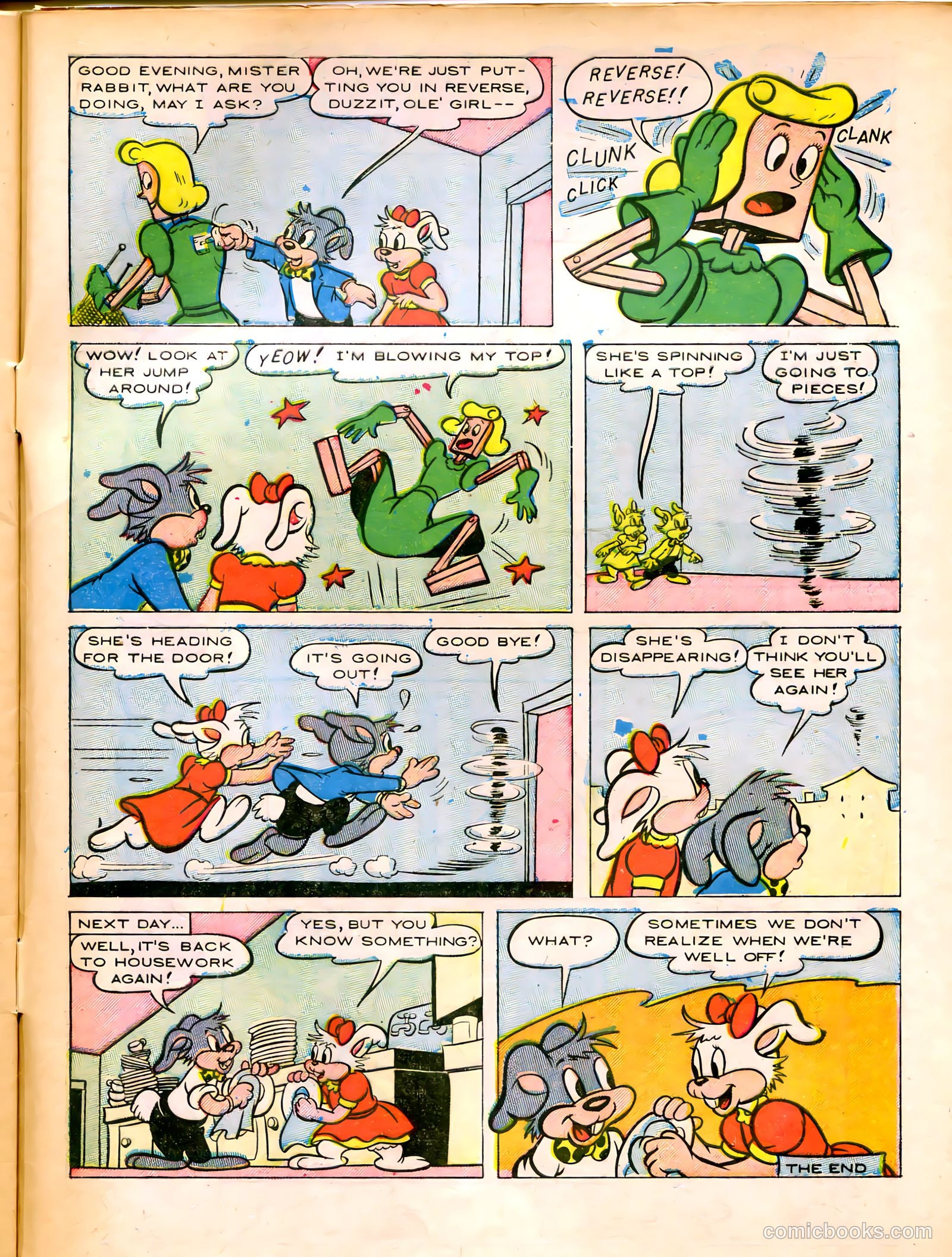 Peter Rabbit #11 (1951) — page 33 of 36