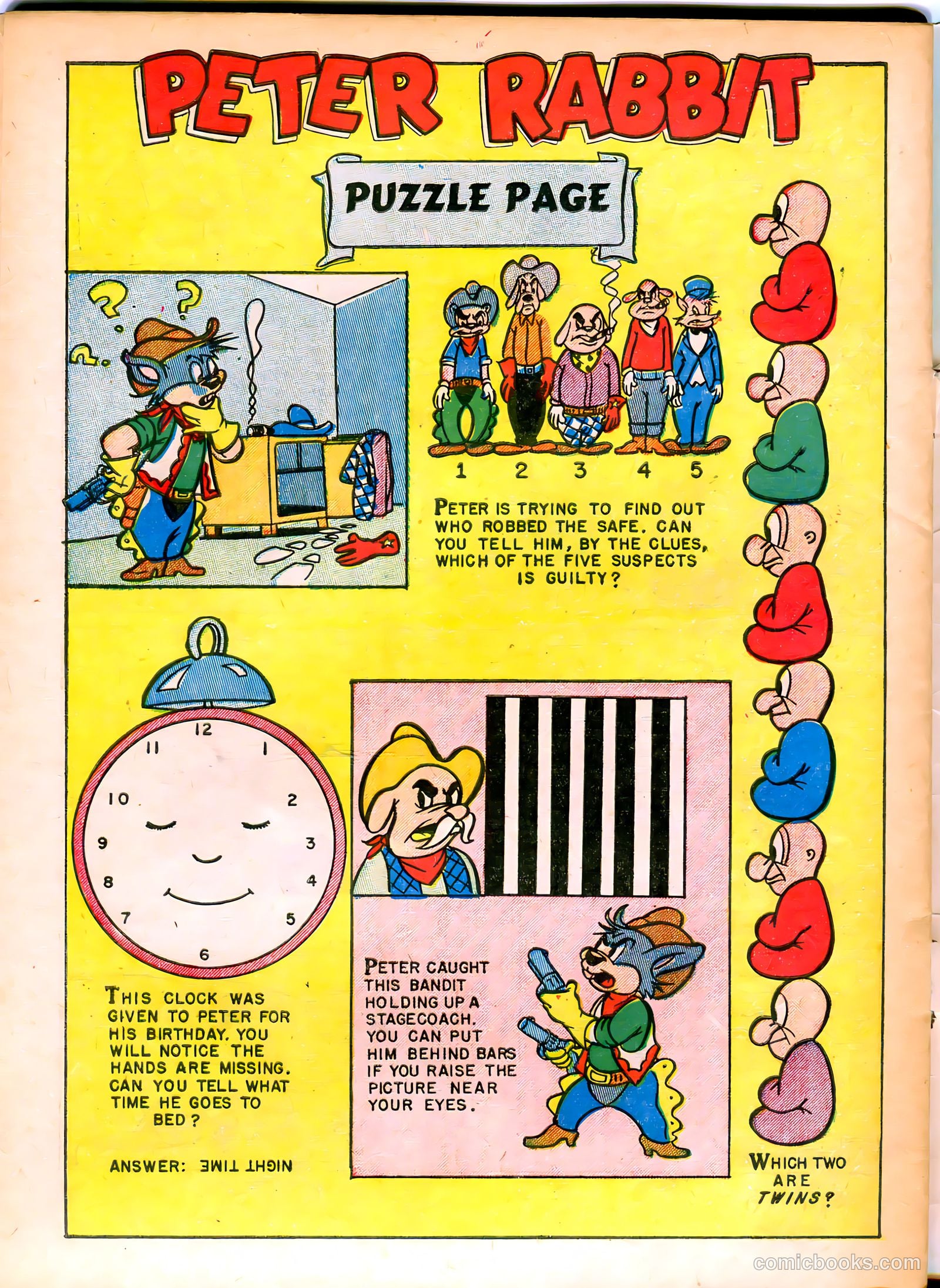 Peter Rabbit #11 (1951) — page 34 of 36