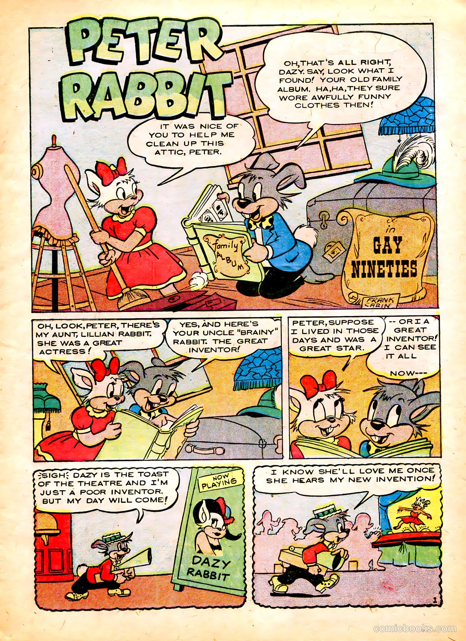 Peter Rabbit #12 (1952) — page 3 of 36