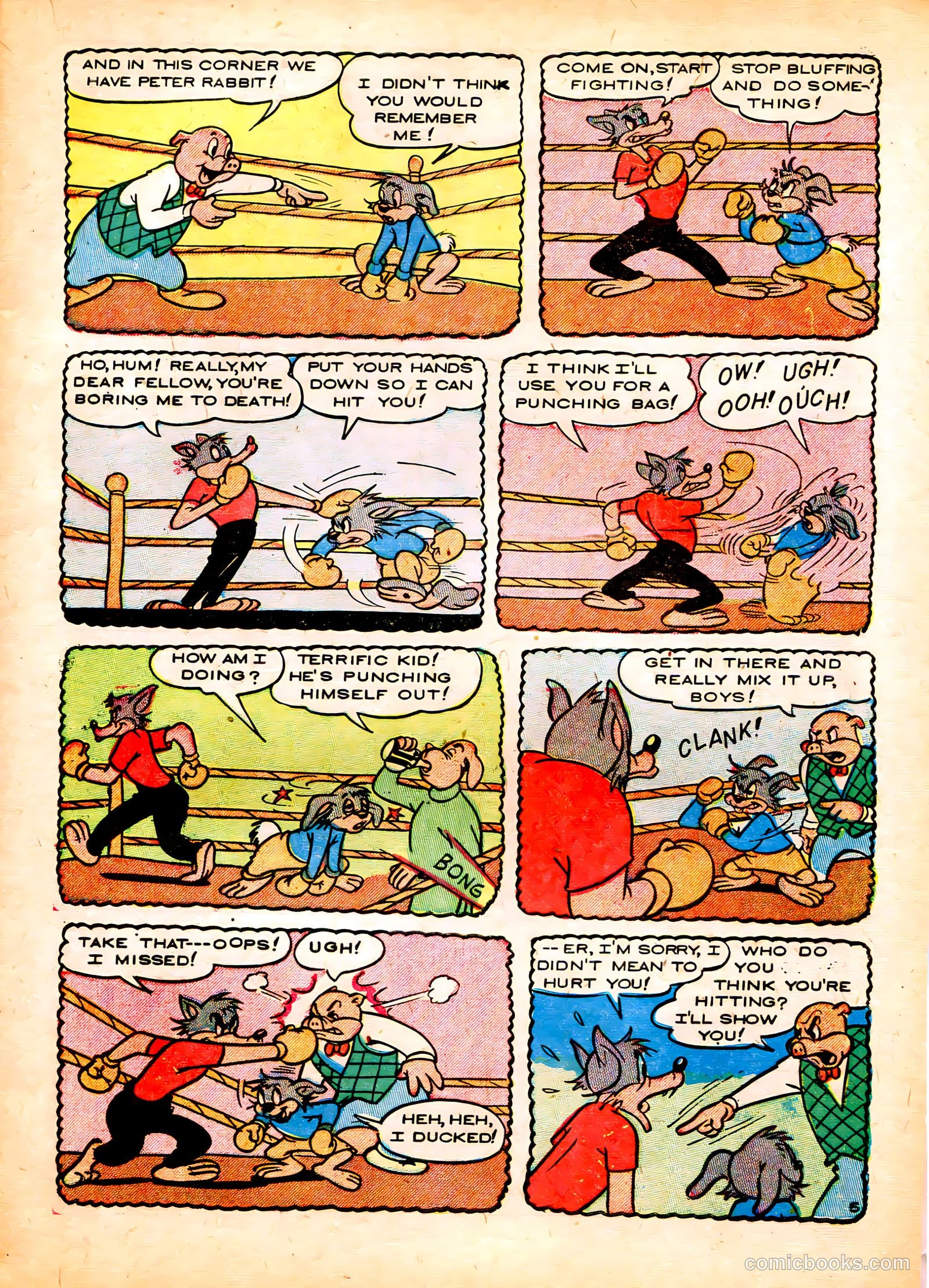 Peter Rabbit #12 (1952) — page 7 of 36