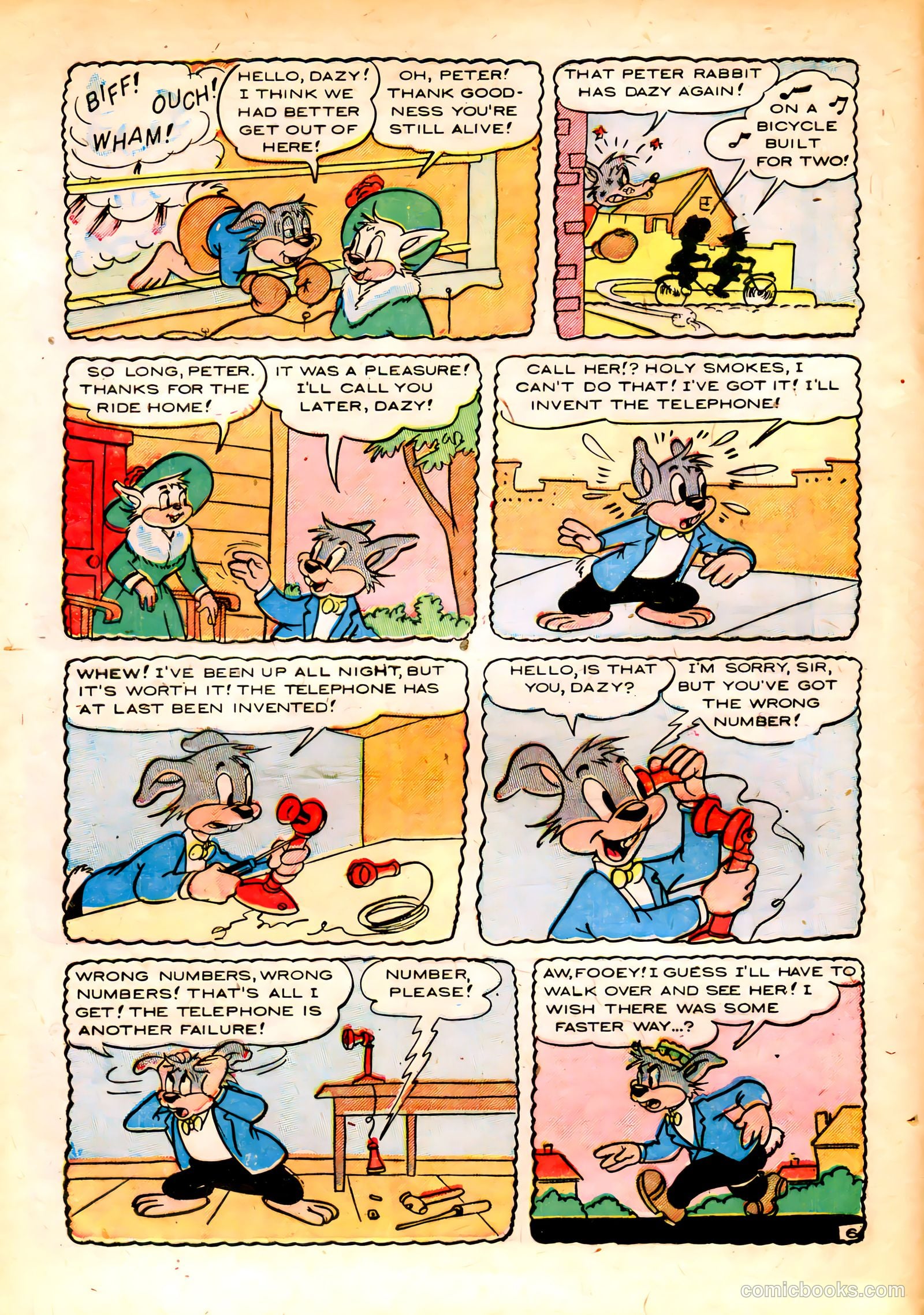 Peter Rabbit #12 (1952) — page 8 of 36