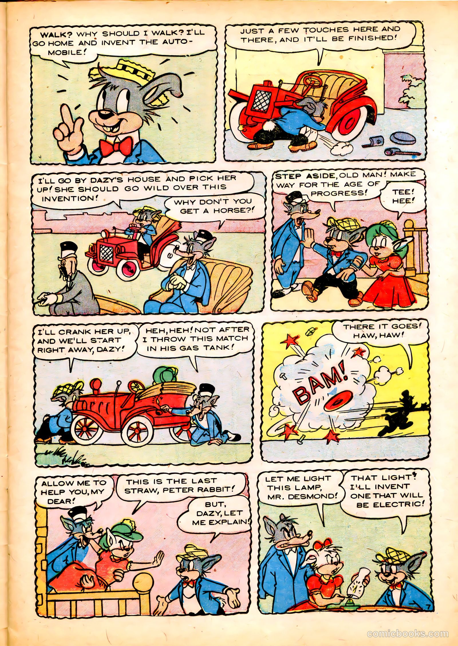 Peter Rabbit #12 (1952) — page 9 of 36