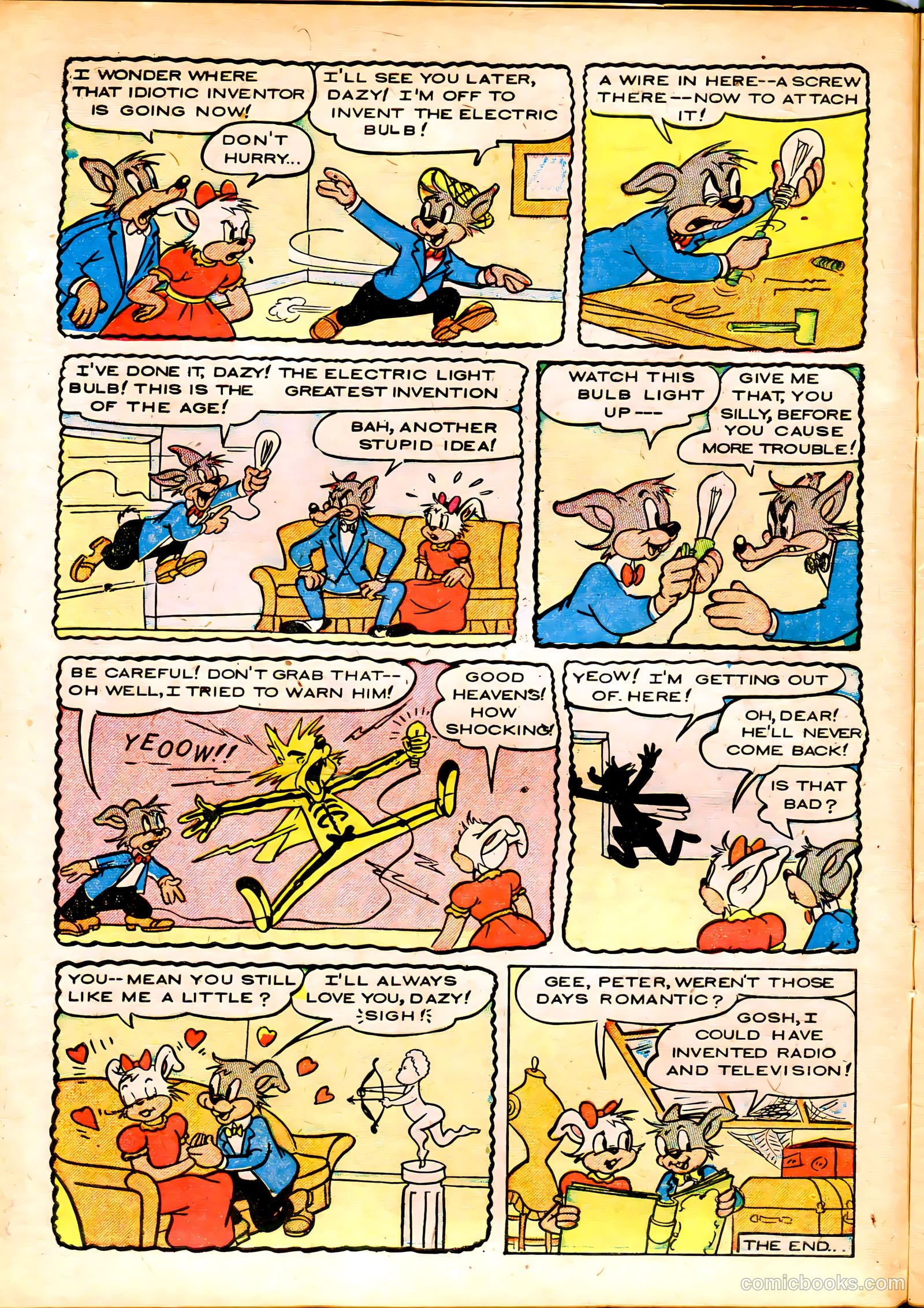 Peter Rabbit #12 (1952) — page 10 of 36