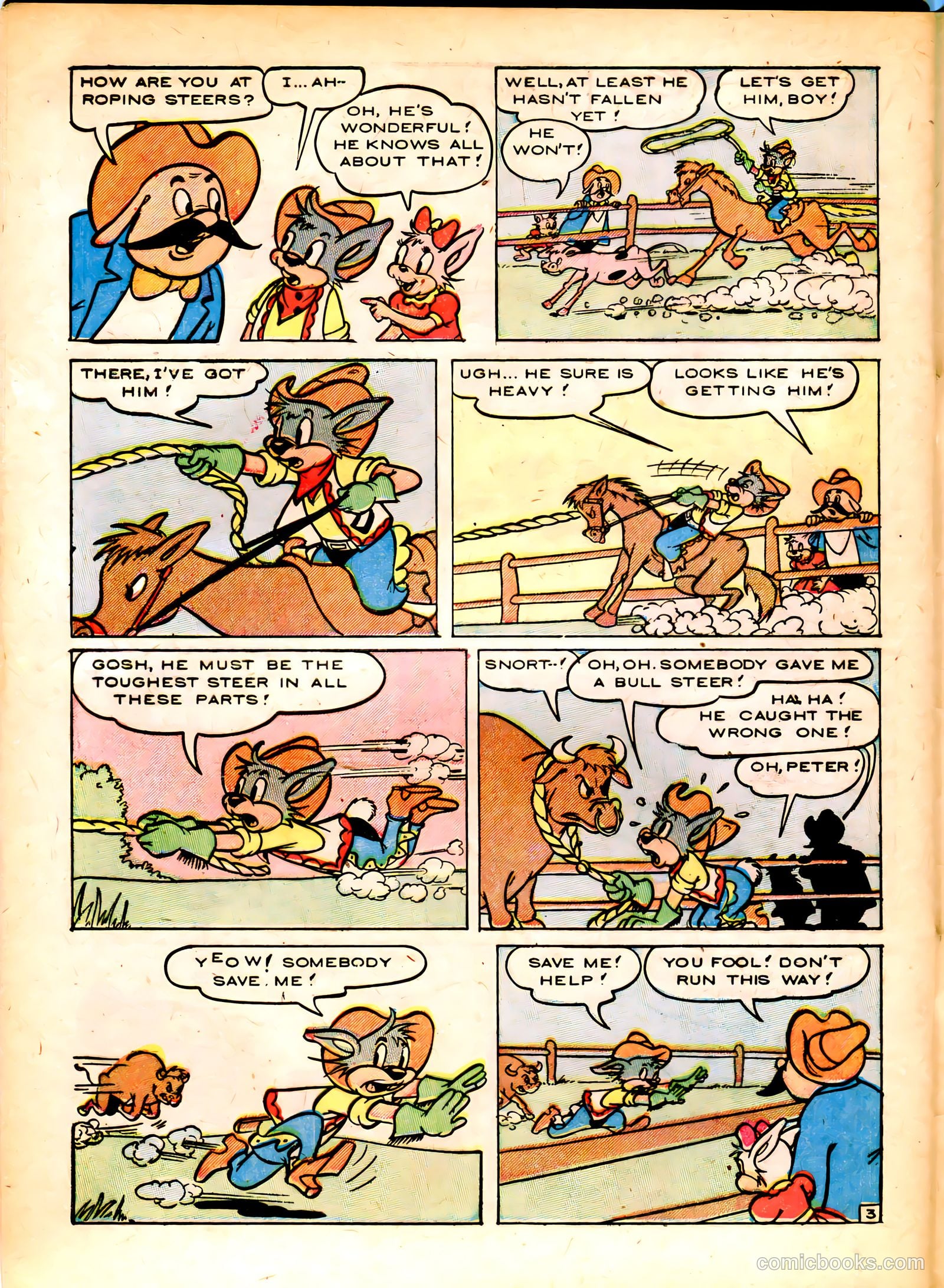 Peter Rabbit #12 (1952) — page 28 of 36