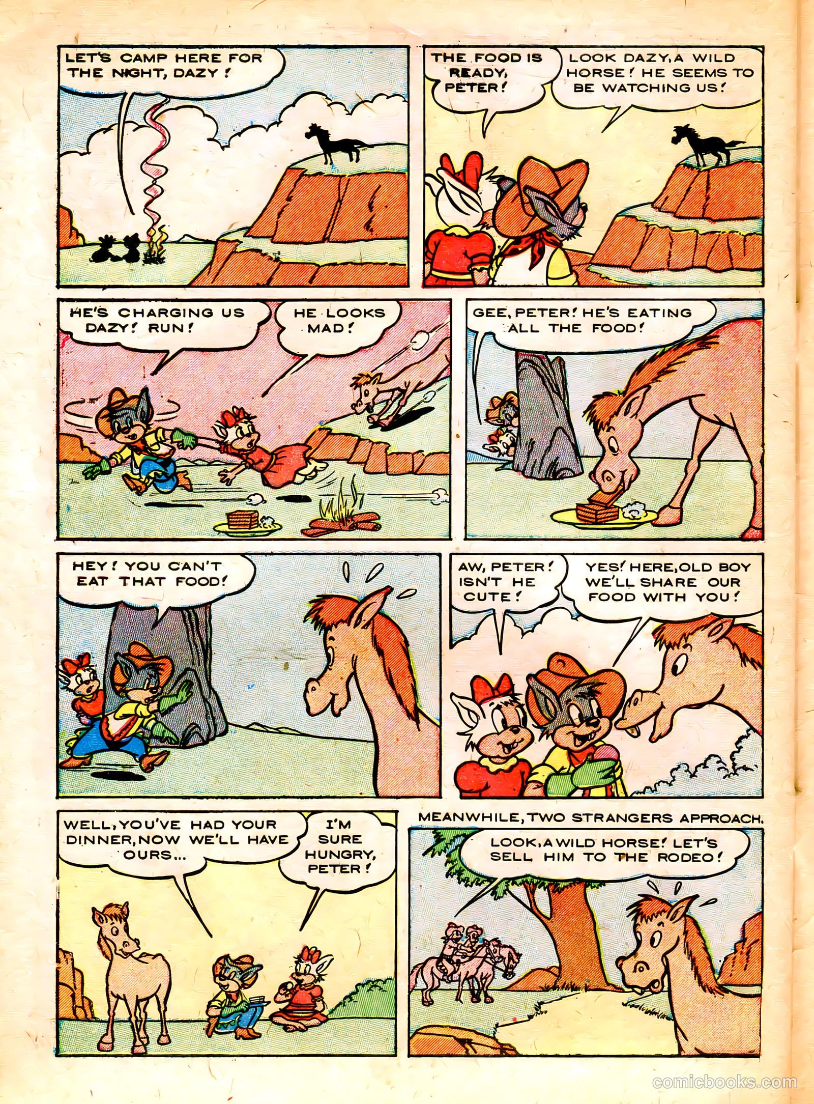 Peter Rabbit #12 (1952) — page 30 of 36
