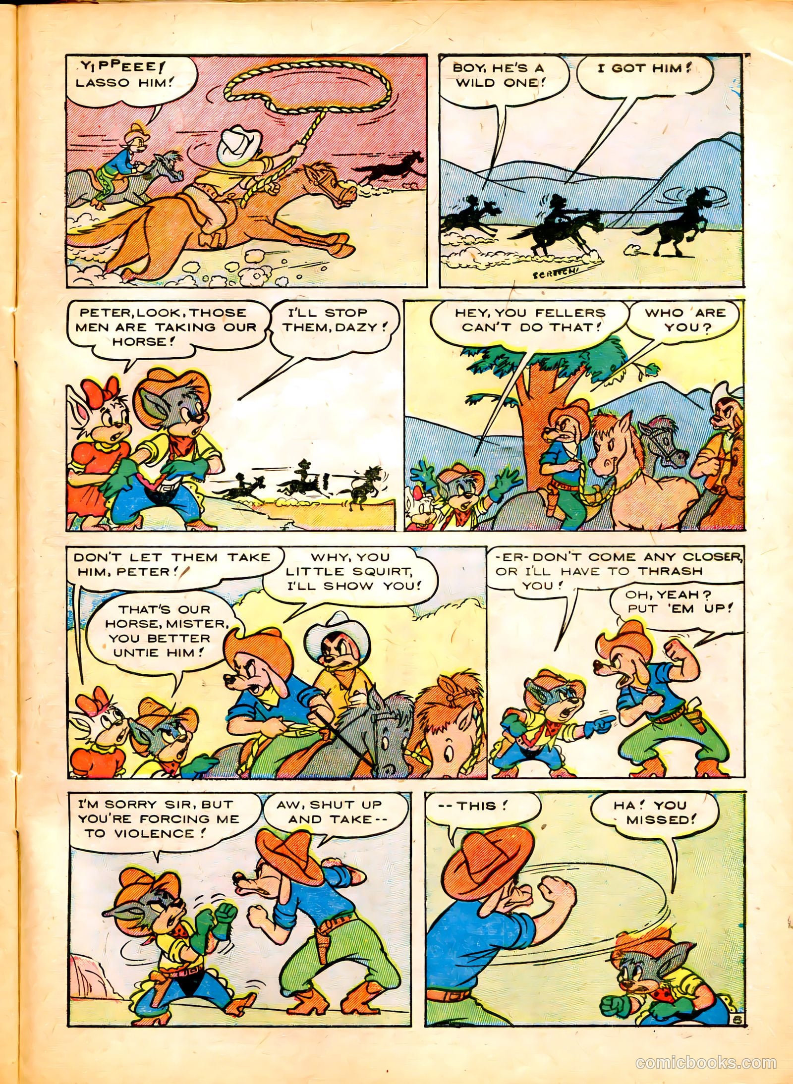 Peter Rabbit #12 (1952) — page 31 of 36