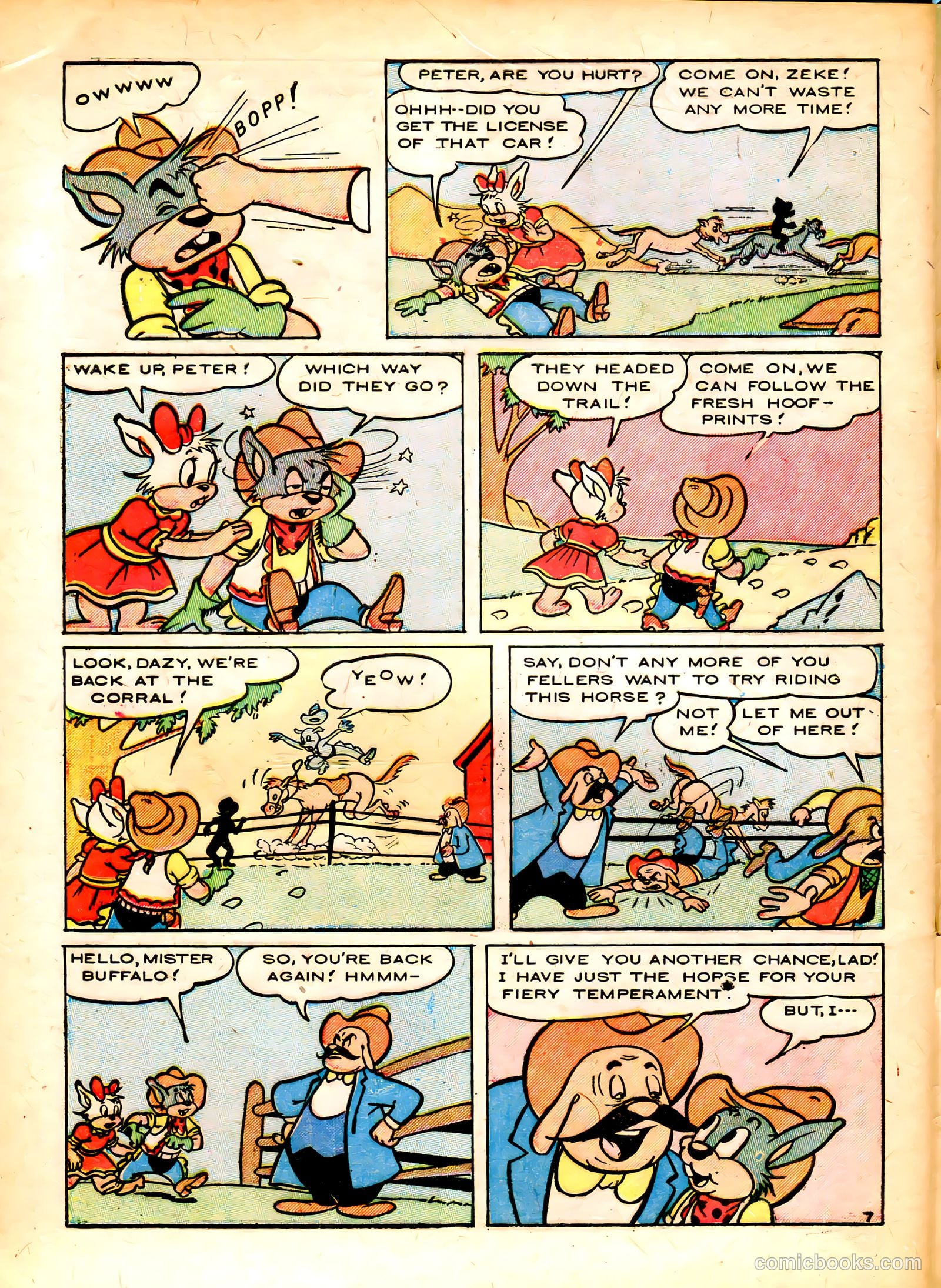 Peter Rabbit #12 (1952) — page 32 of 36