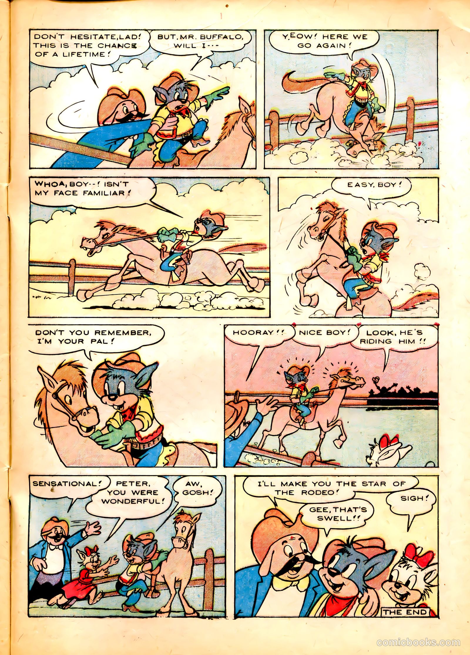 Peter Rabbit #12 (1952) — page 33 of 36
