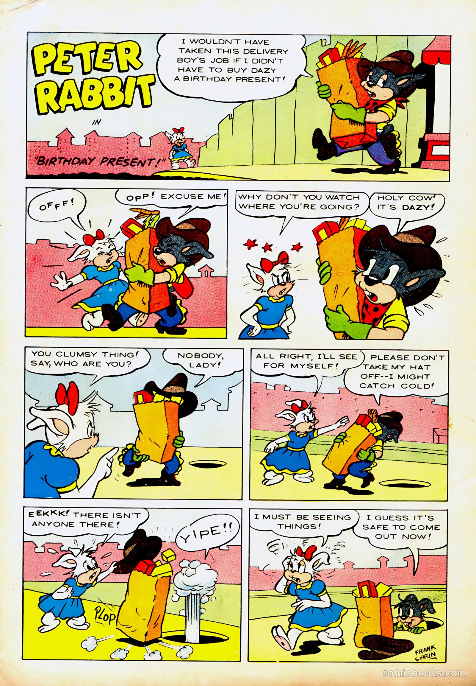 Peter Rabbit #12 (1952) — page 36 of 36