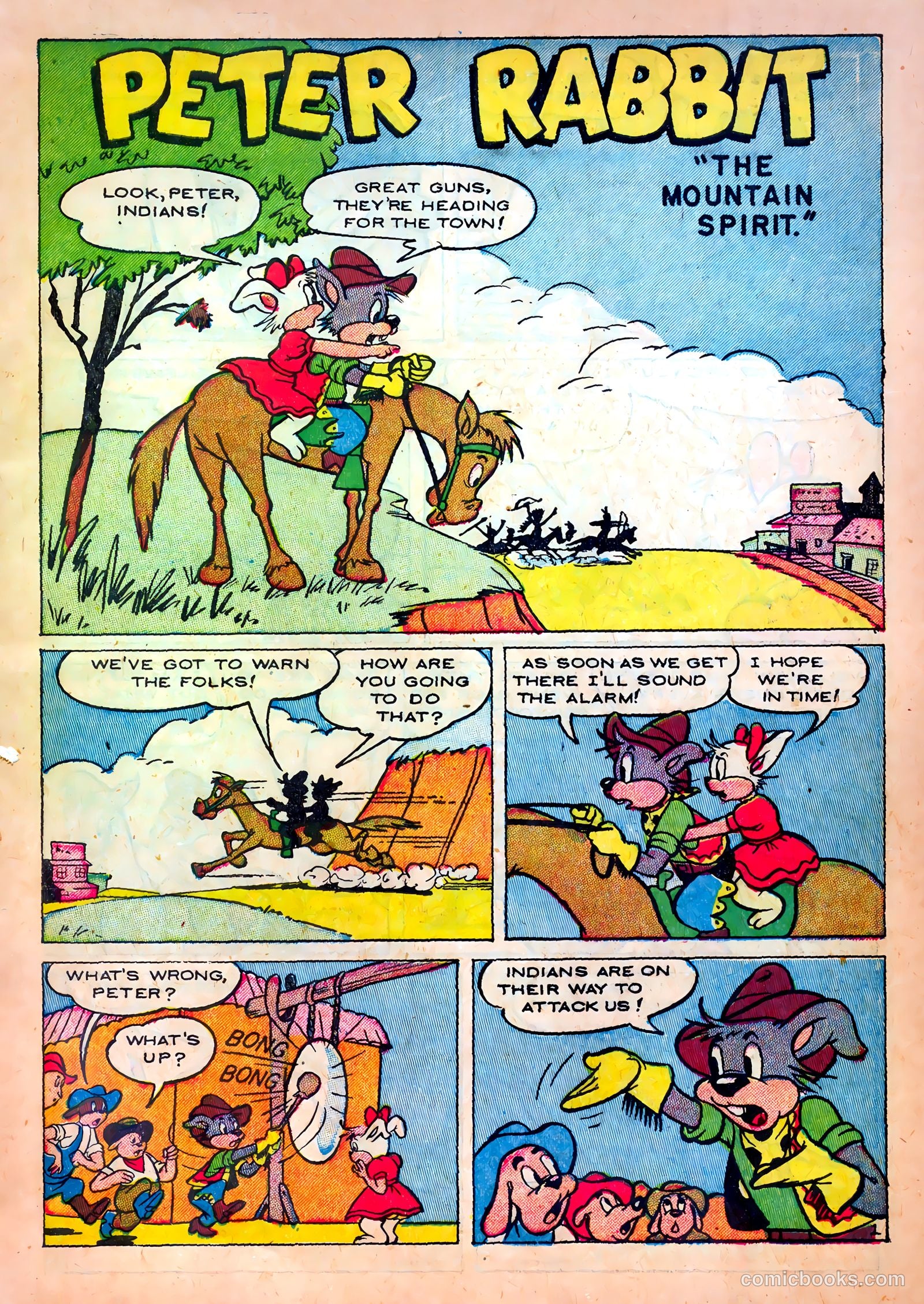 Peter Rabbit #13 (1952) — page 3 of 36