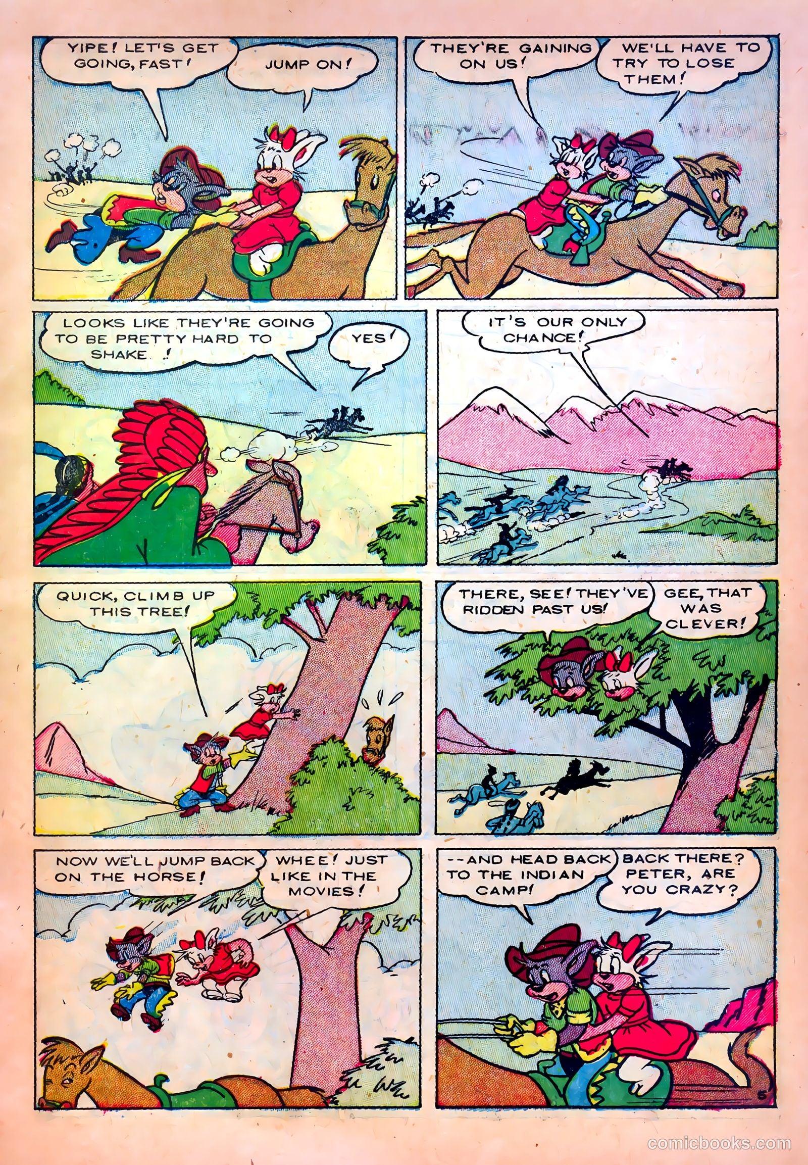 Peter Rabbit #13 (1952) — page 7 of 36