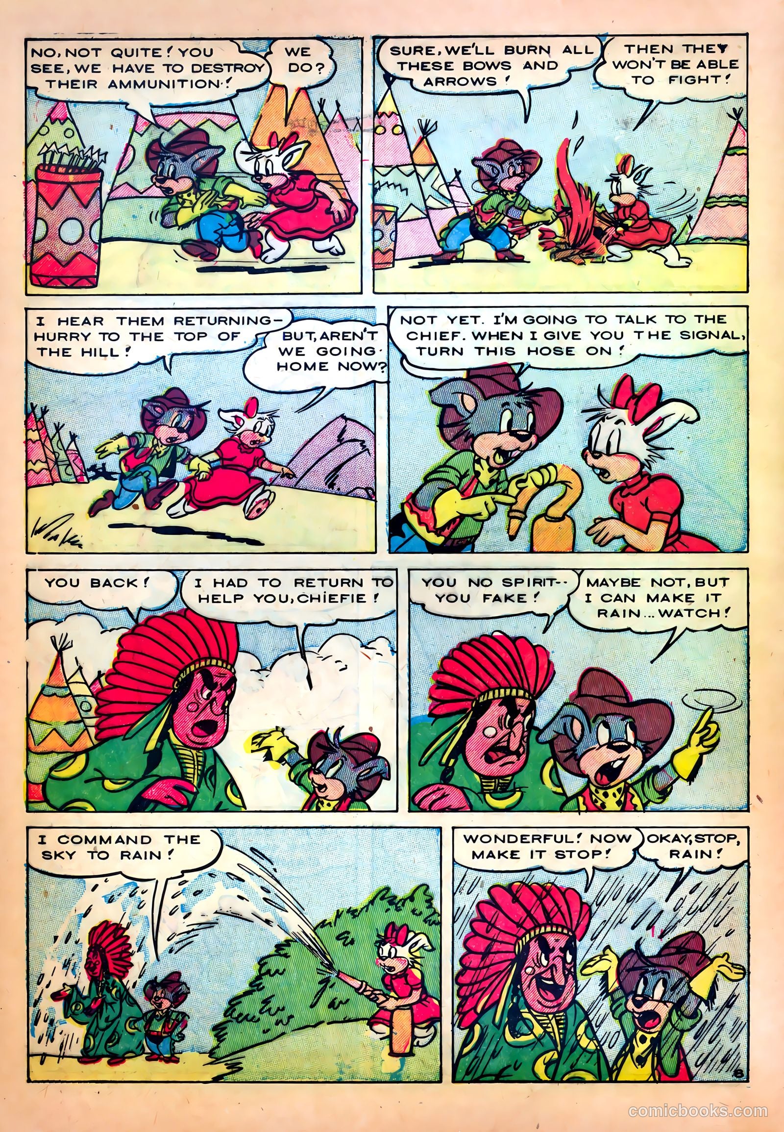 Peter Rabbit #13 (1952) — page 8 of 36