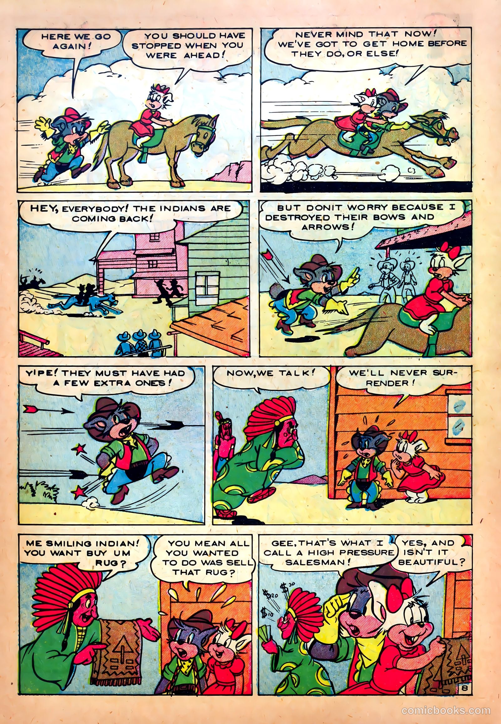 Peter Rabbit #13 (1952) — page 10 of 36
