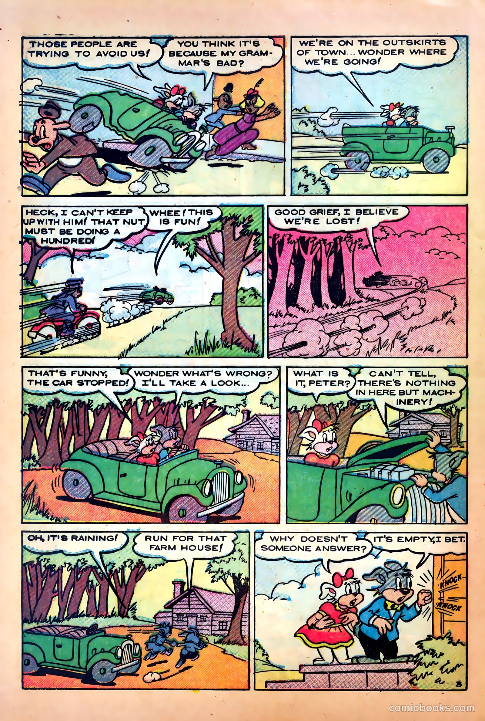 Peter Rabbit #13 (1952) — page 28 of 36