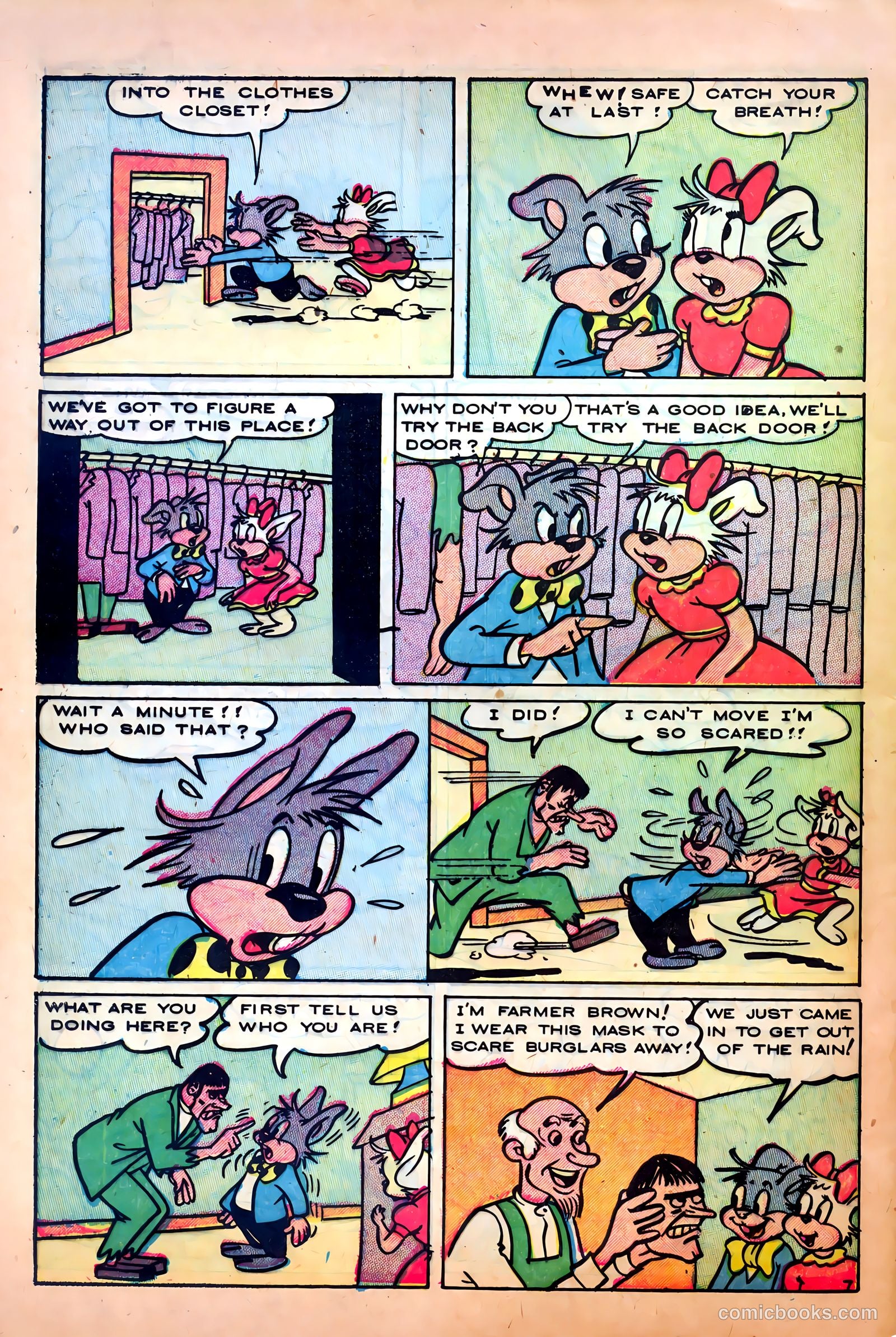 Peter Rabbit #13 (1952) — page 32 of 36