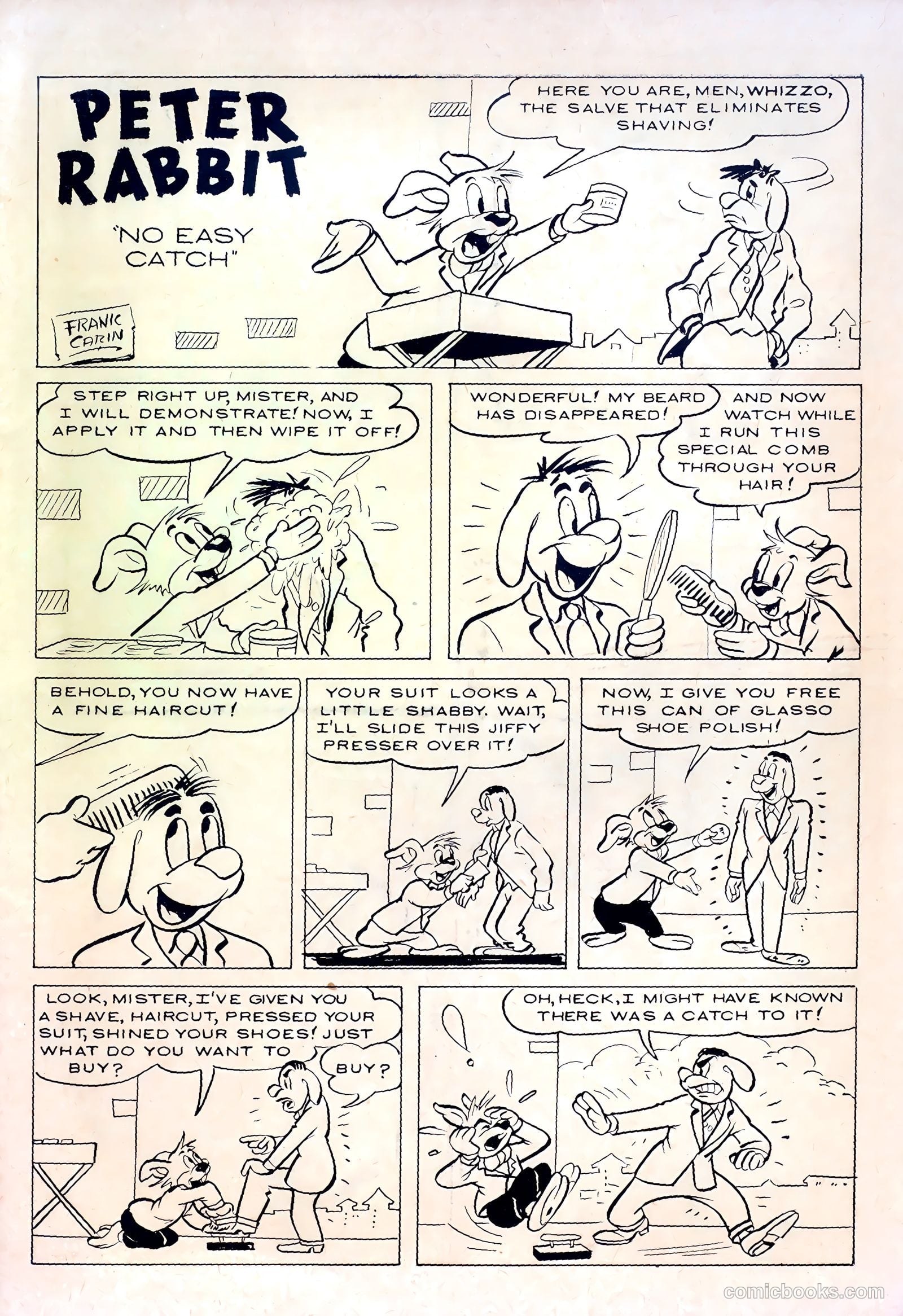 Peter Rabbit #13 (1952) — page 35 of 36
