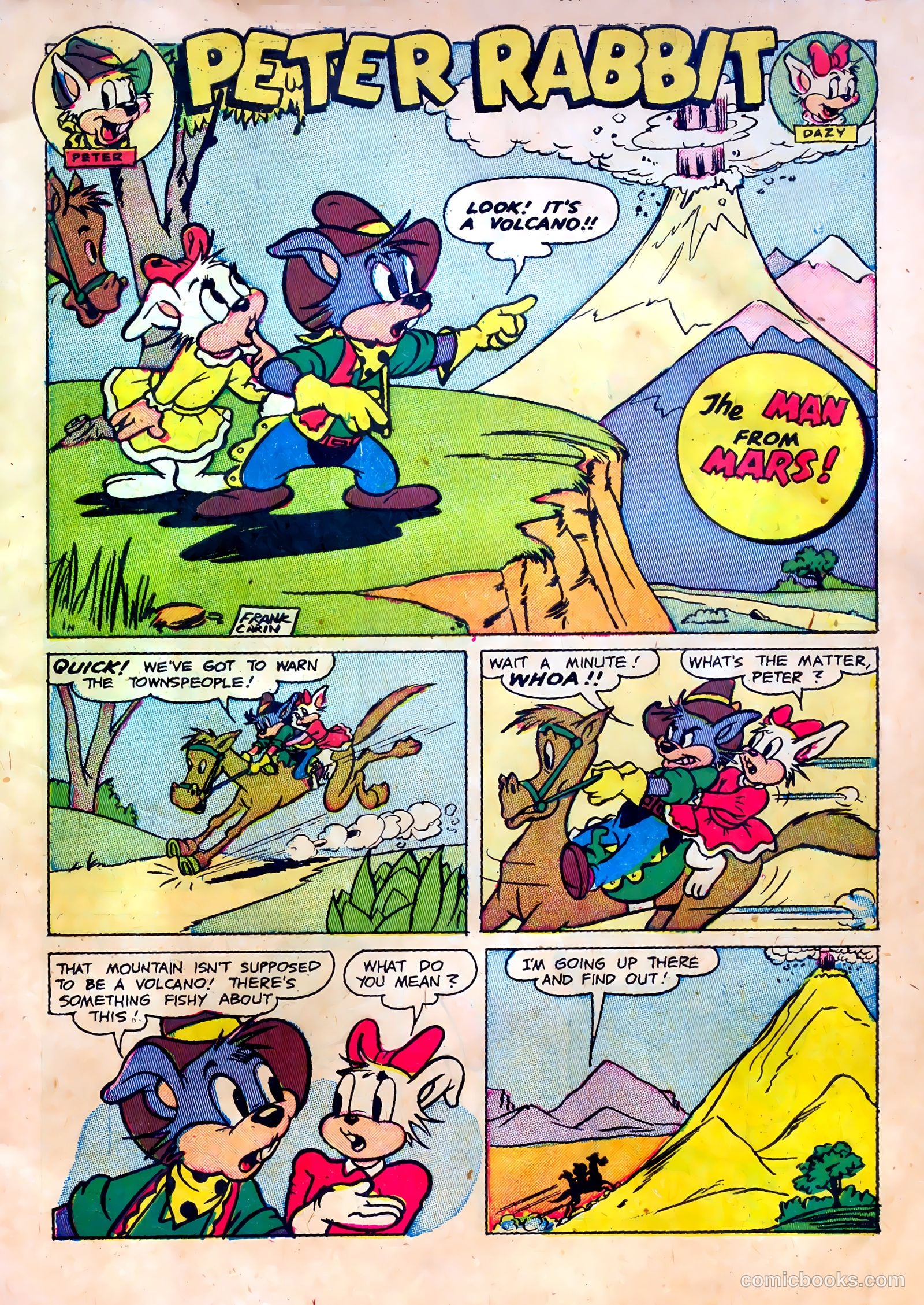 Peter Rabbit #14 (1952) — page 3 of 36