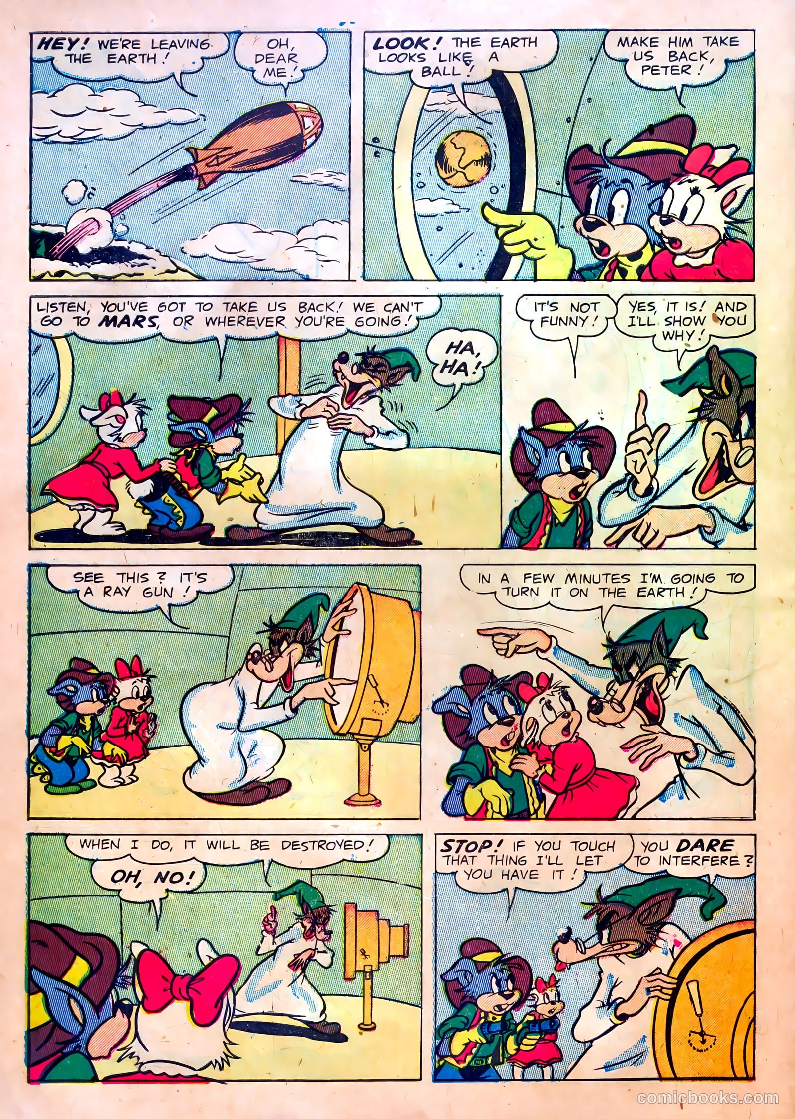 Peter Rabbit #14 (1952) — page 6 of 36