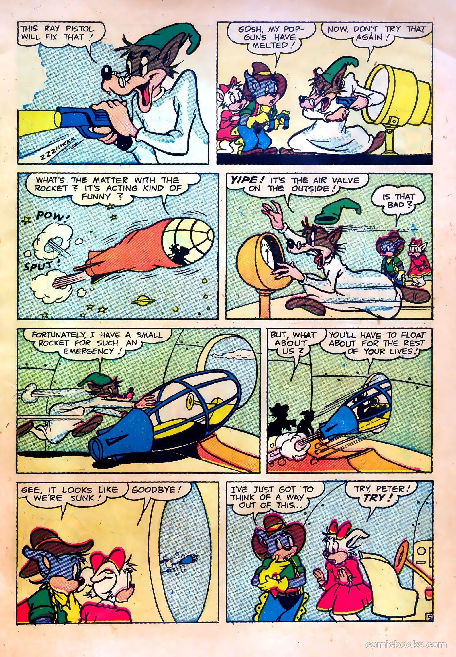 Peter Rabbit #14 (1952) — page 7 of 36