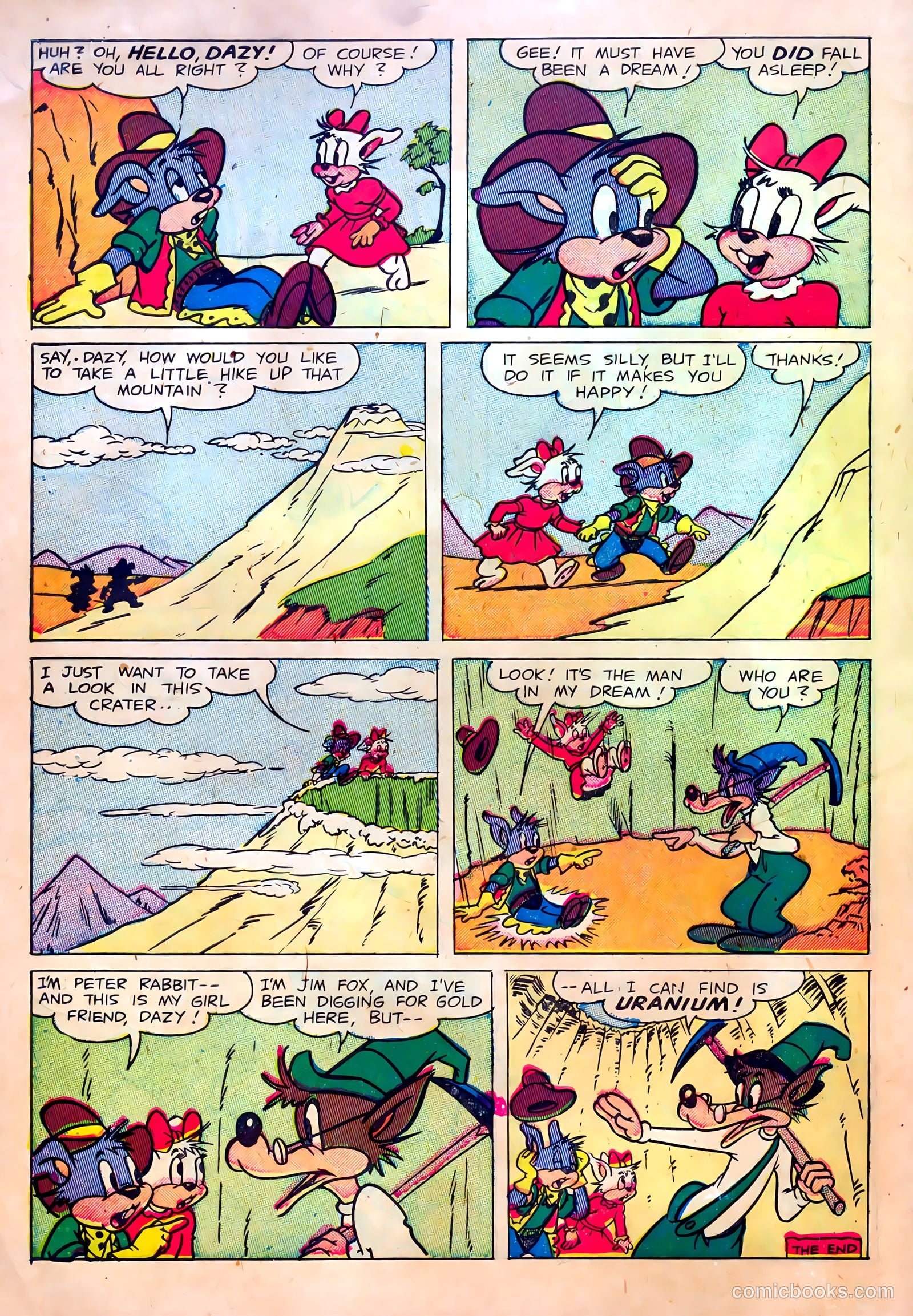 Peter Rabbit #14 (1952) — page 10 of 36