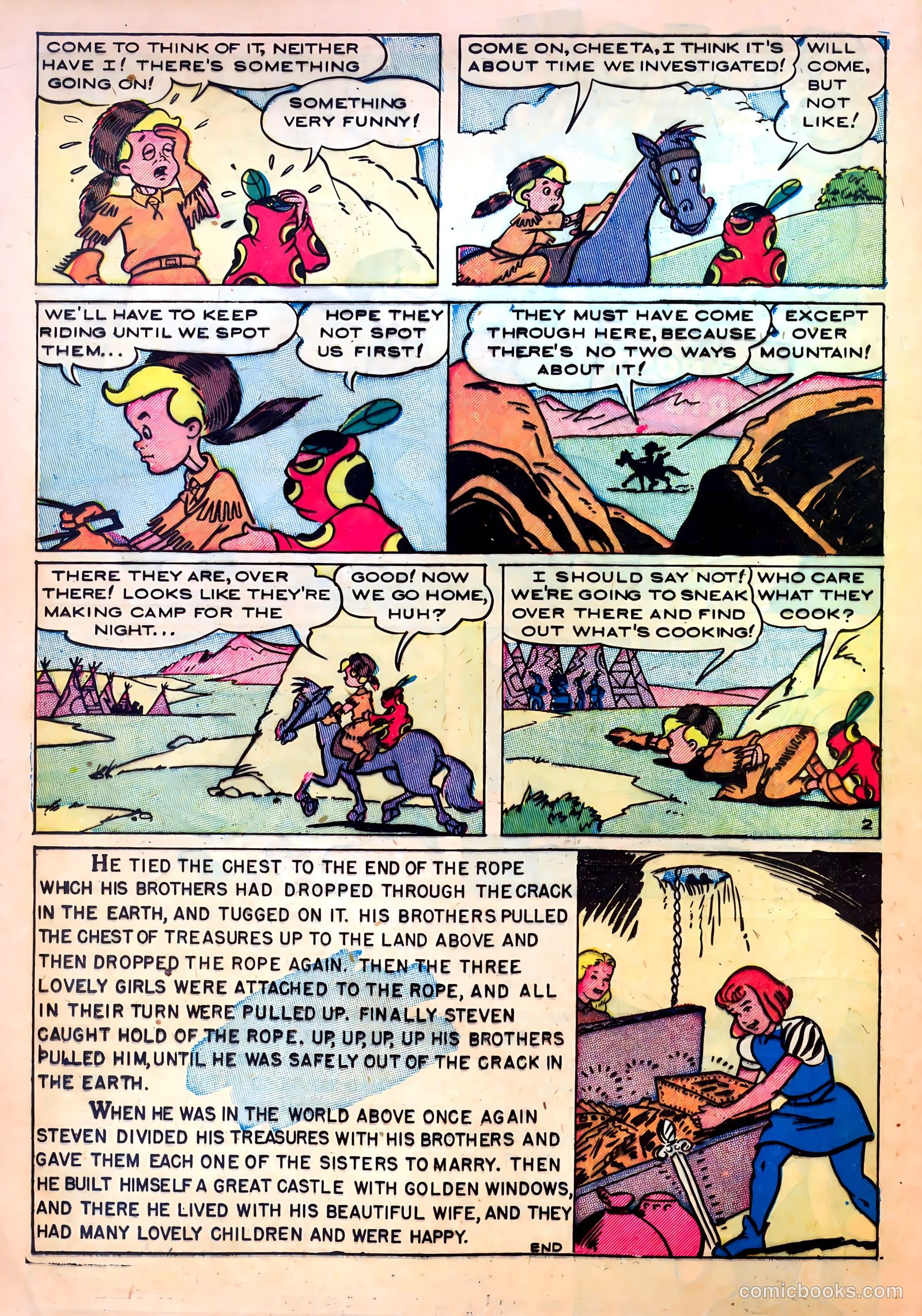 Peter Rabbit #14 (1952) — page 20 of 36