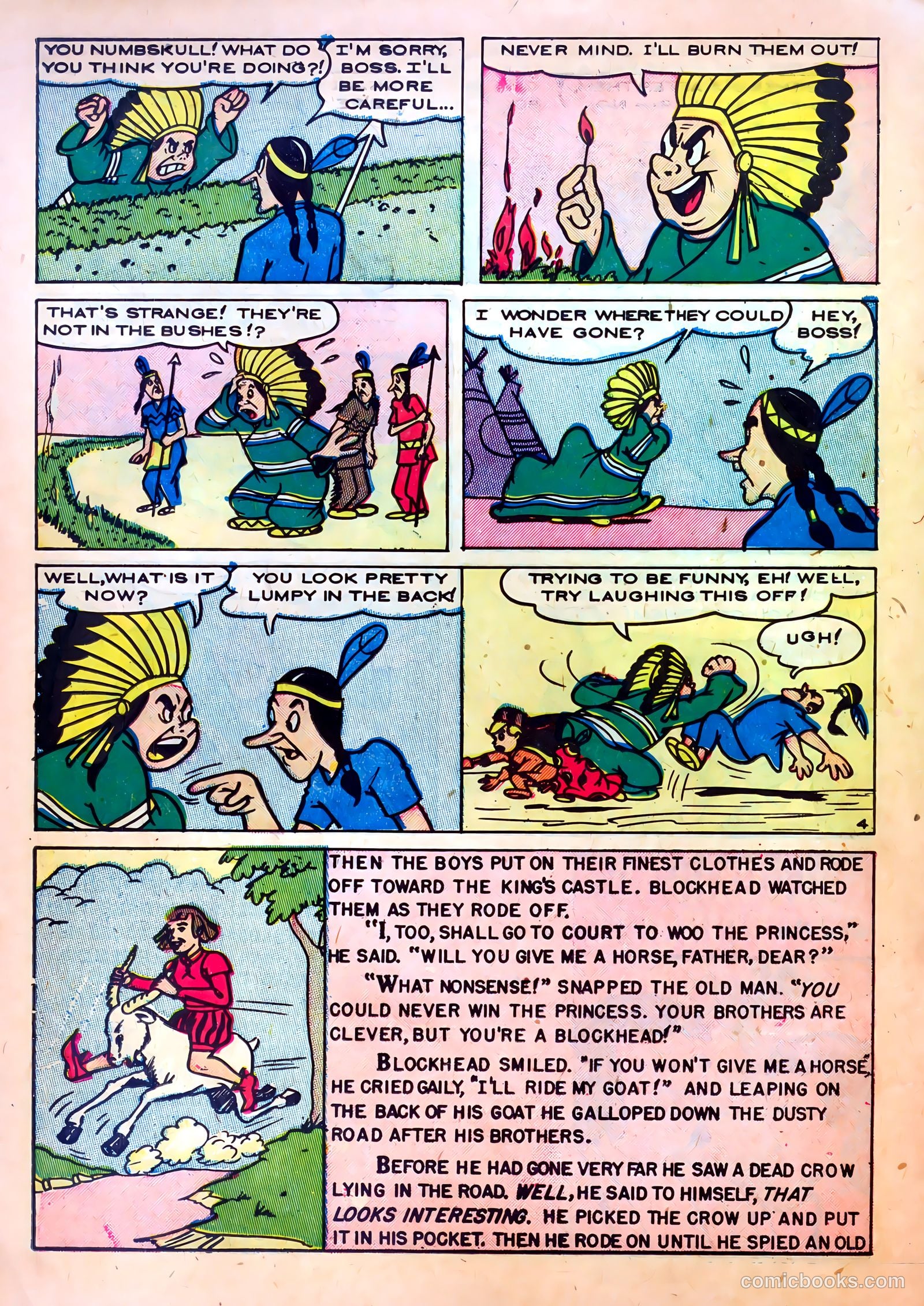 Peter Rabbit #14 (1952) — page 22 of 36