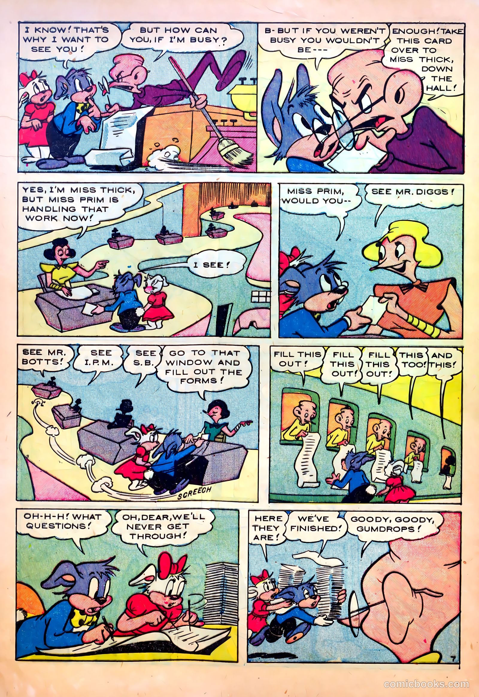 Peter Rabbit #14 (1952) — page 32 of 36