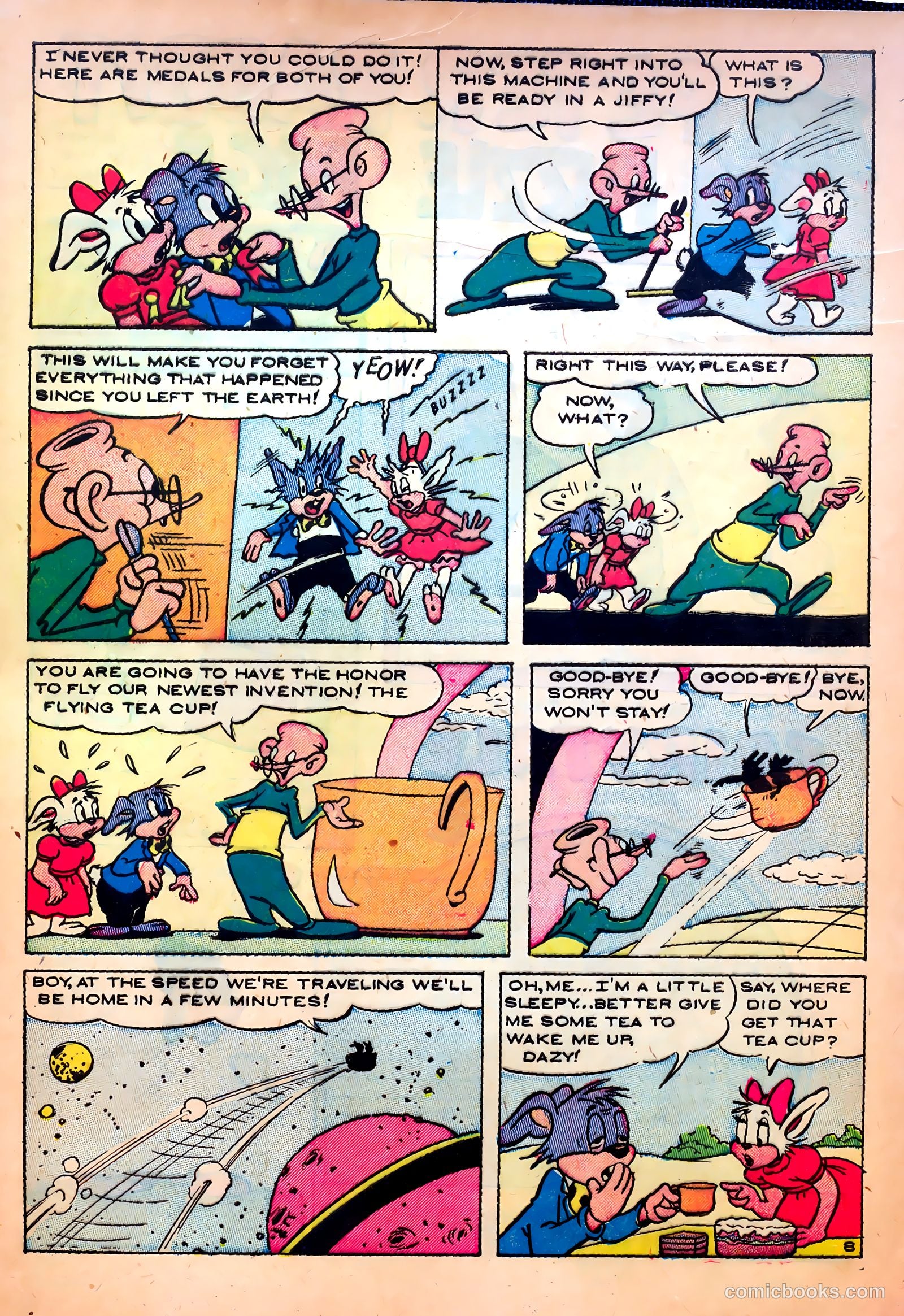 Peter Rabbit #14 (1952) — page 33 of 36