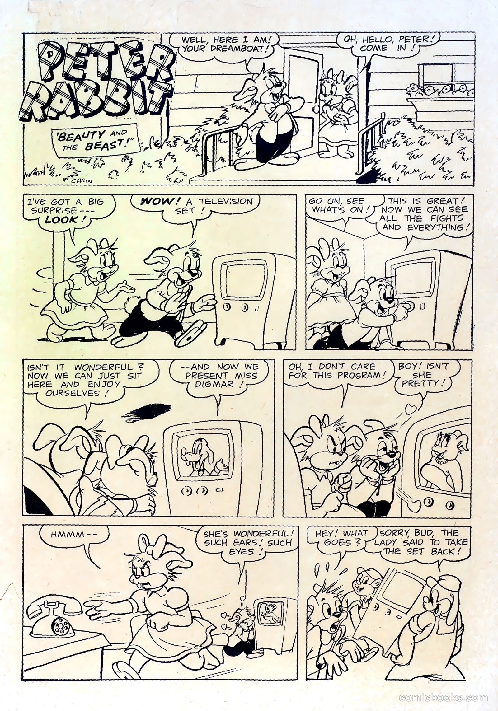 Peter Rabbit #14 (1952) — page 35 of 36