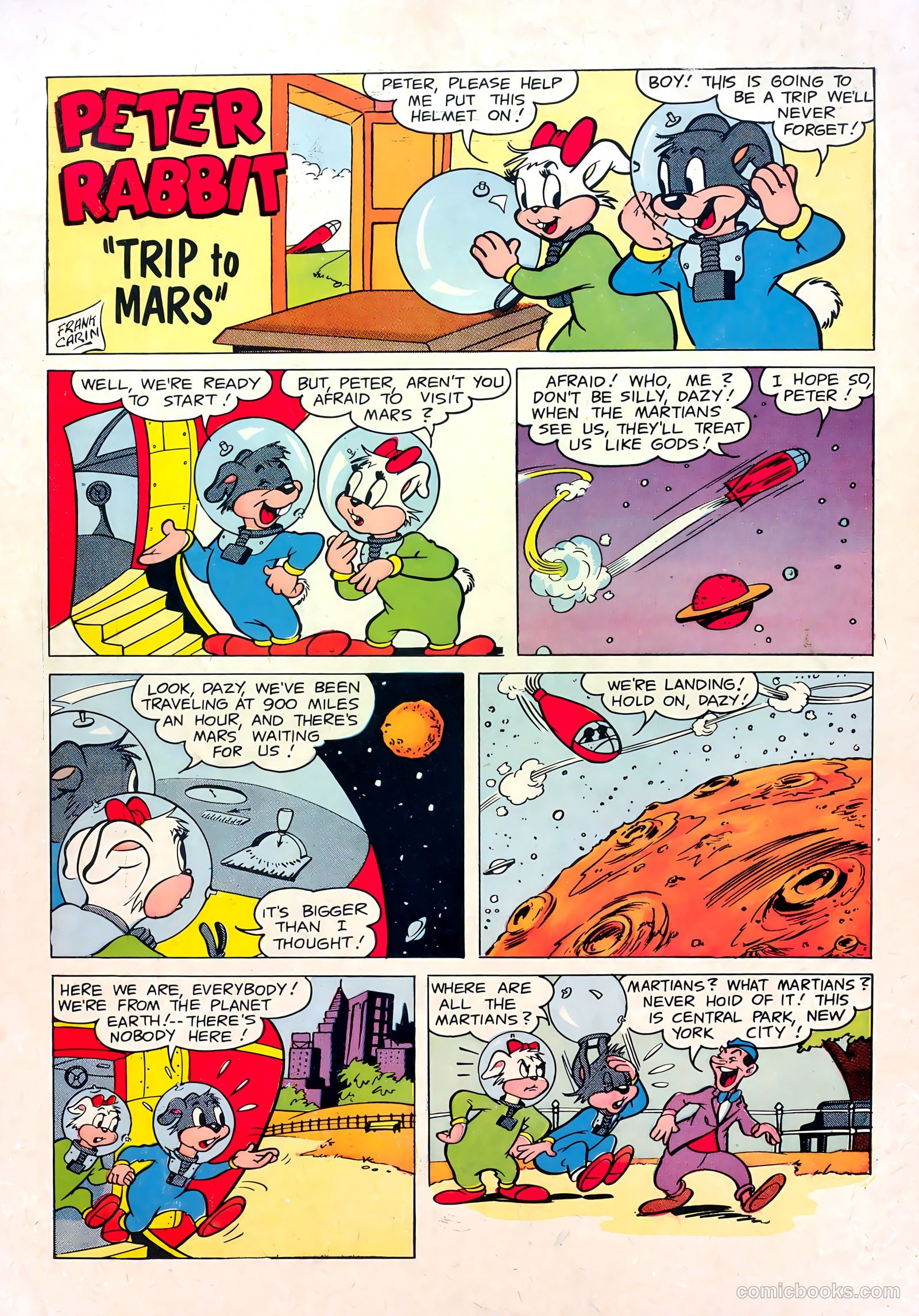Peter Rabbit #14 (1952) — page 36 of 36
