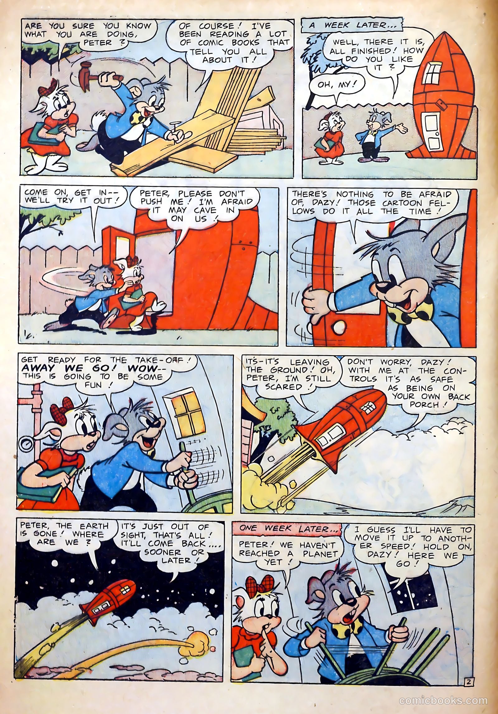 Peter Rabbit #15 (1952) — page 4 of 37
