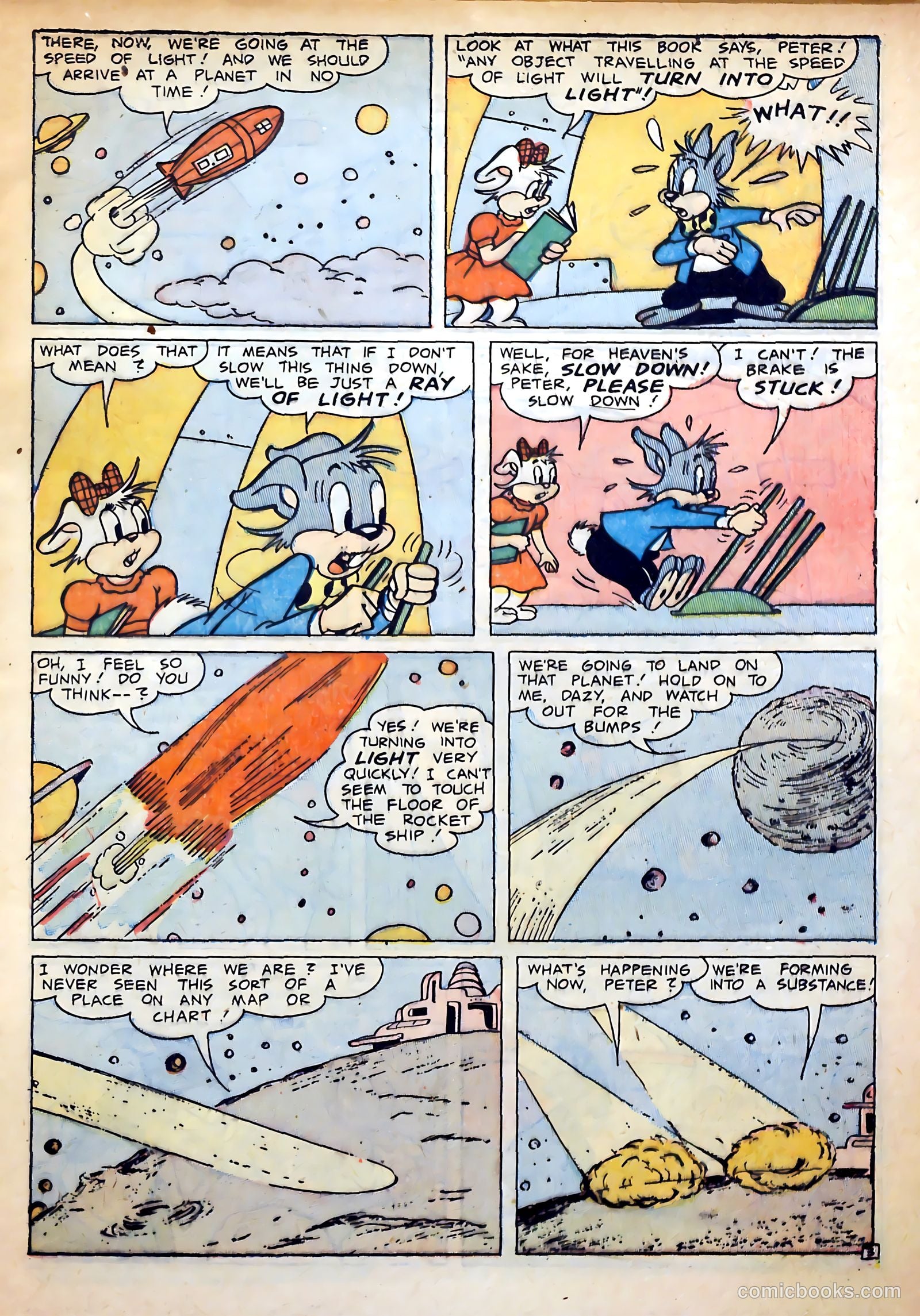 Peter Rabbit #15 (1952) — page 5 of 37