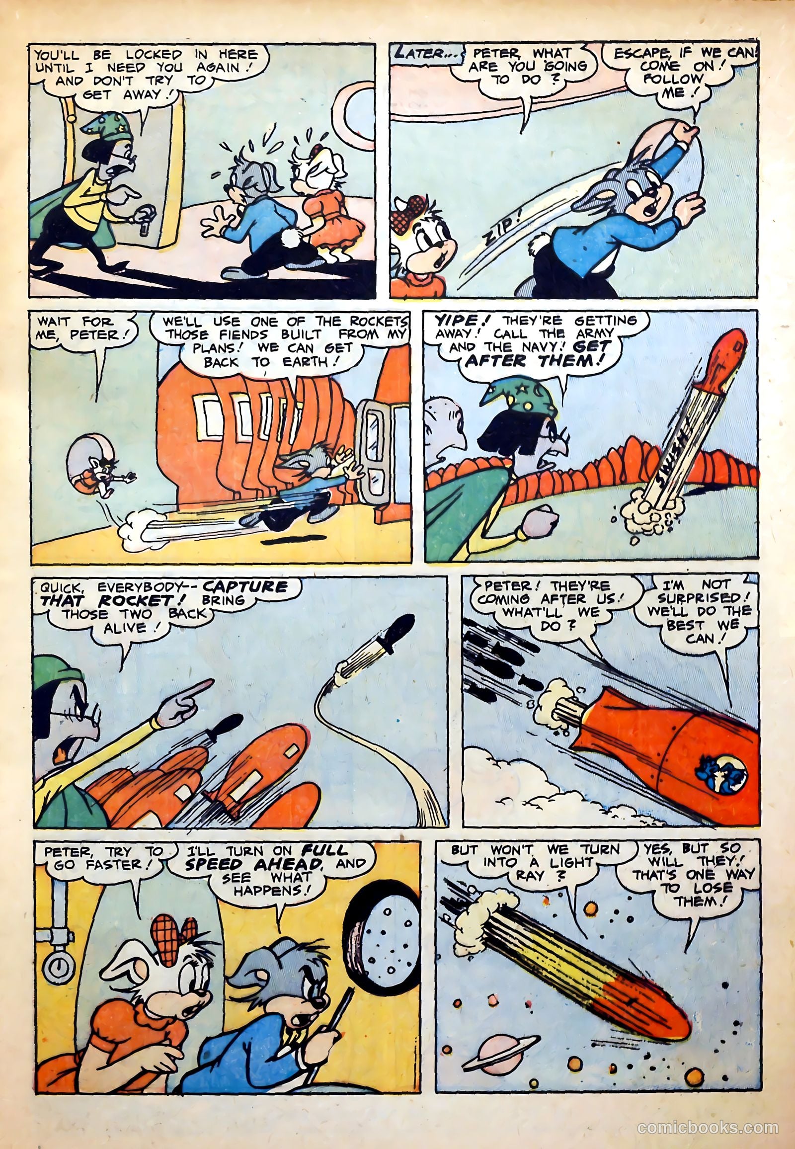 Peter Rabbit #15 (1952) — page 9 of 37