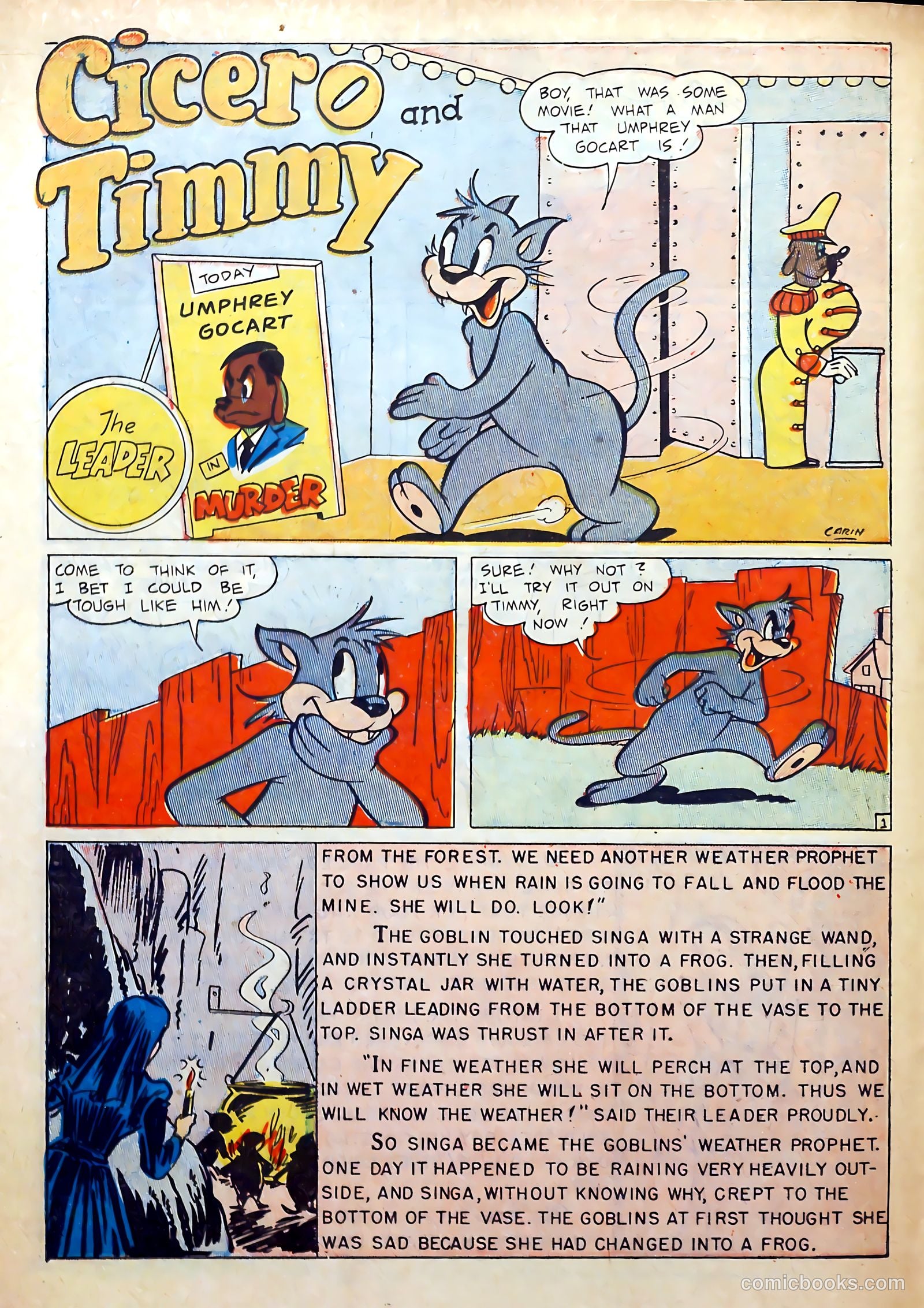 Peter Rabbit #15 (1952) — page 18 of 37