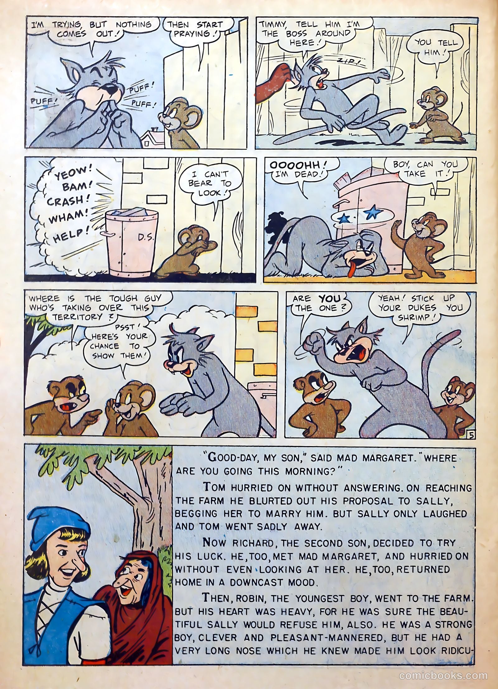 Peter Rabbit #15 (1952) — page 22 of 37